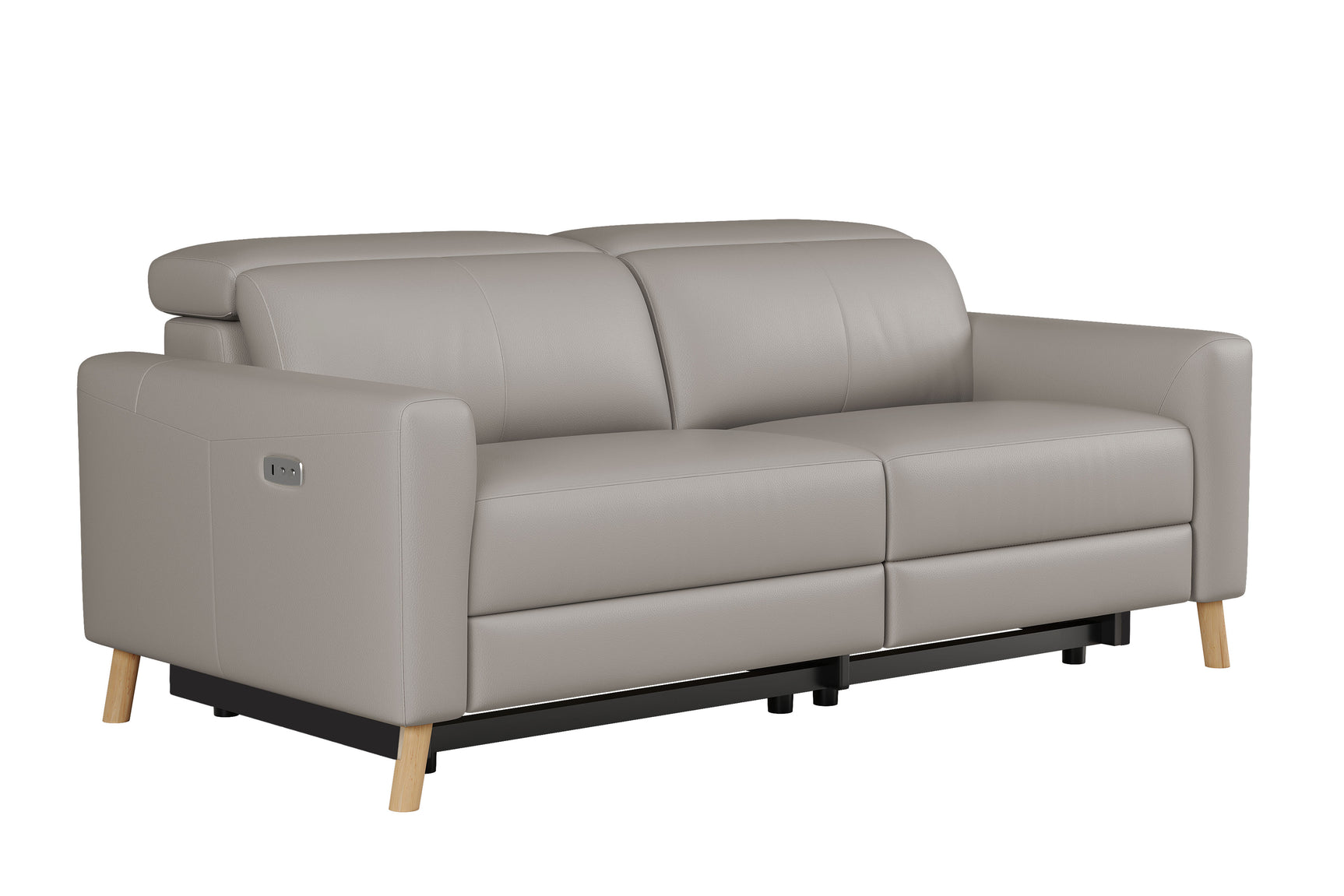 Elodie Leather Dual Recliner Sofa