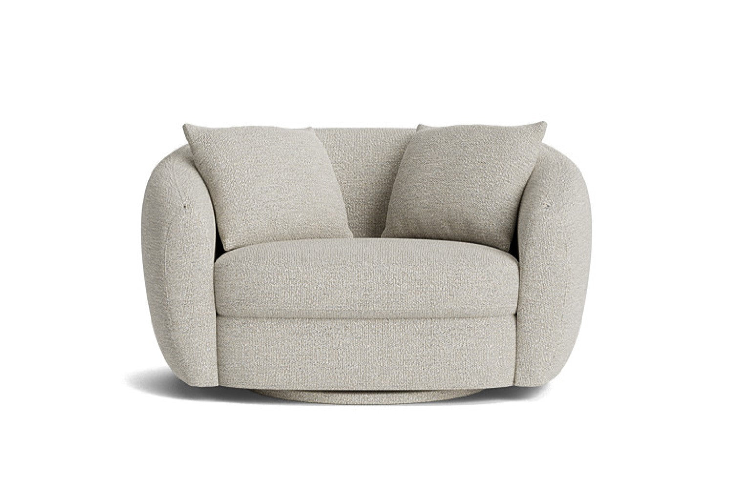 Eluned Boucle Swivel Accent Chair