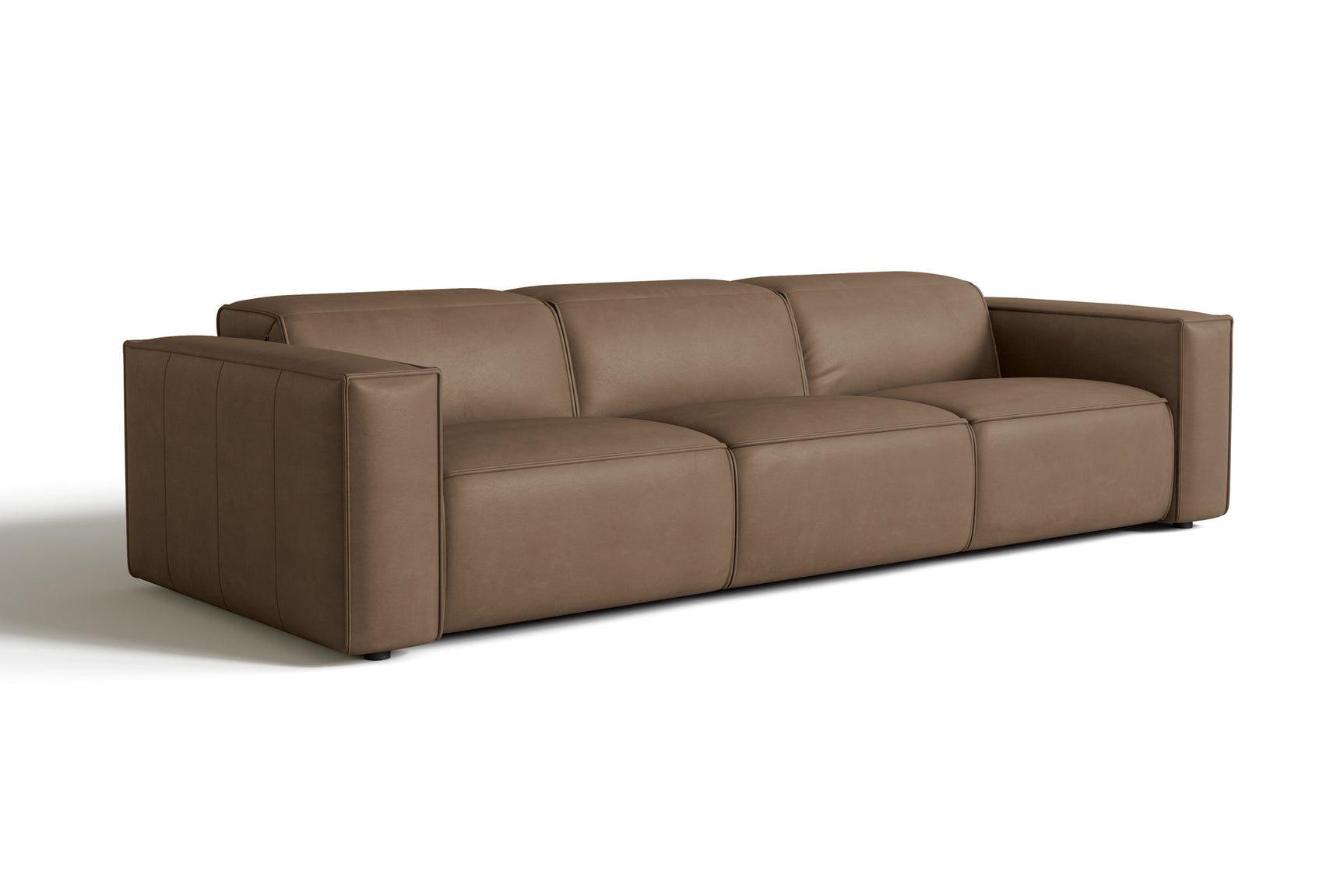 Emery Leather Recliner Sofa