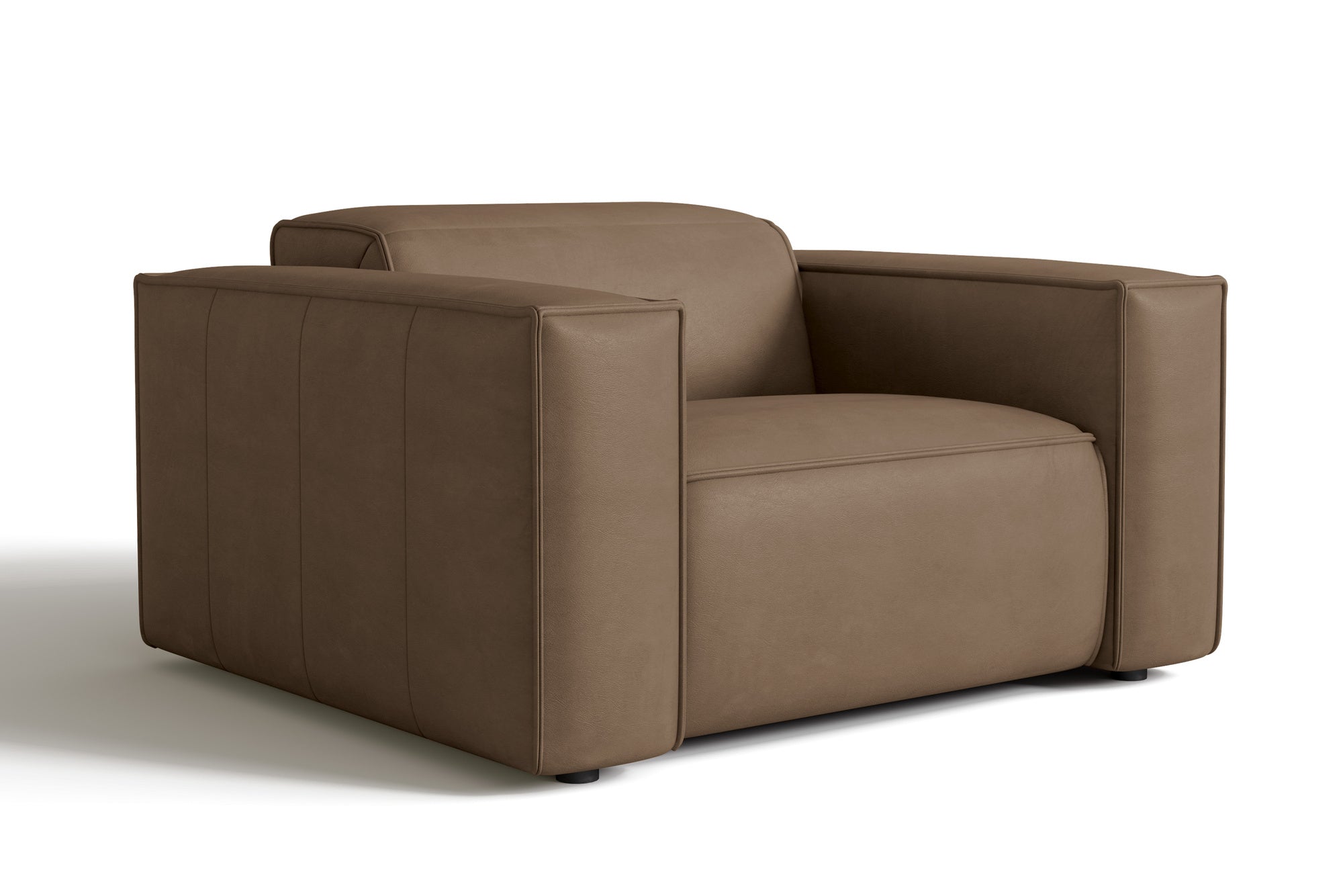 Emery Leather Recliner Accent Chair