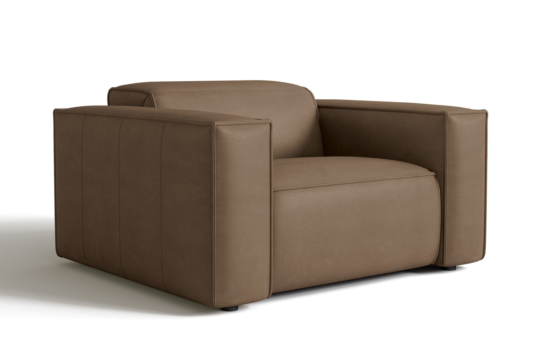 Emery Leather Recliner Accent Chair