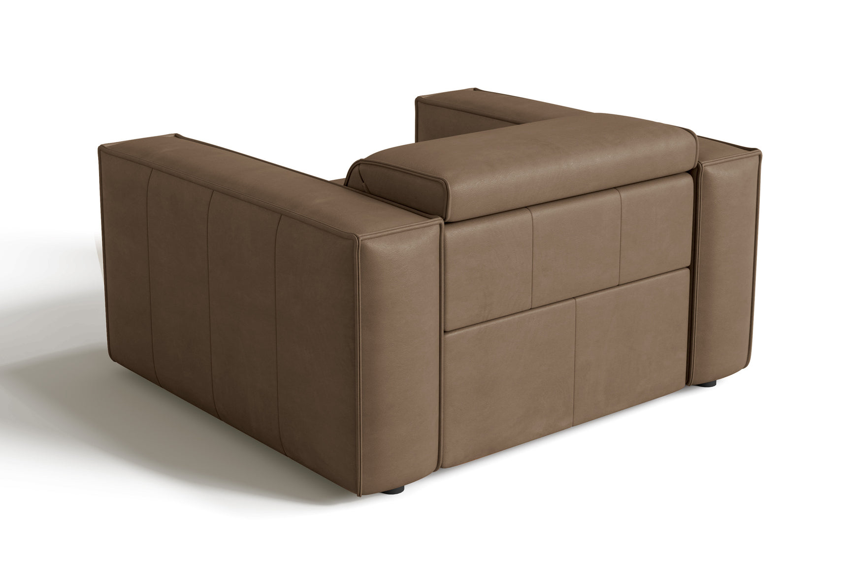 Emery Leather Recliner Accent Chair