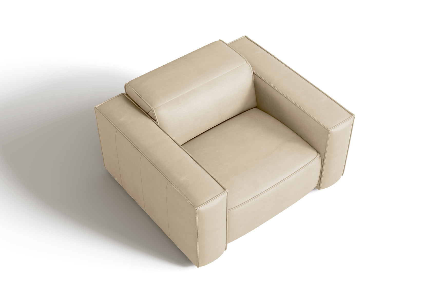 Emery Leather Recliner Accent Chair