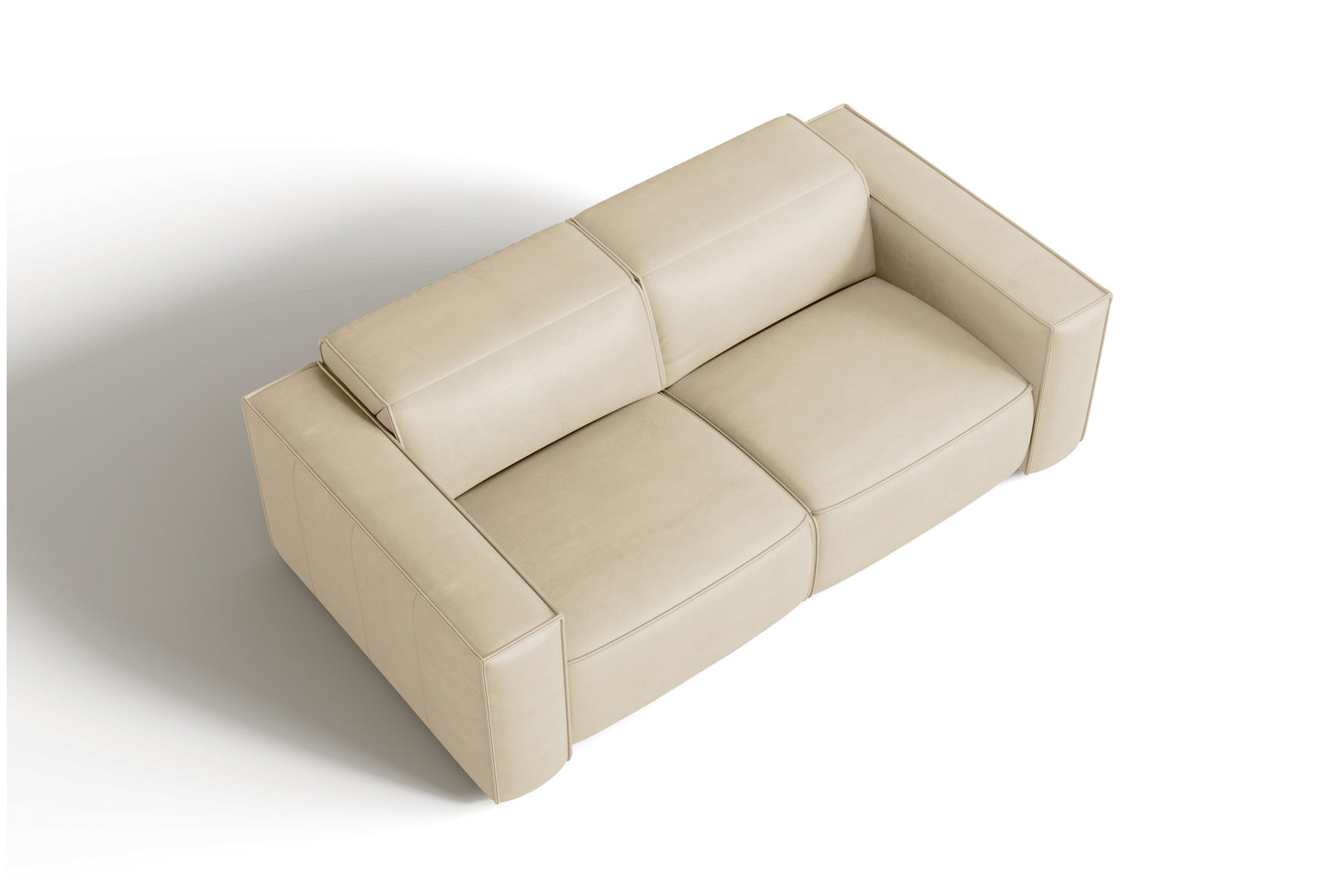 Emery Leather Recliner Sofa