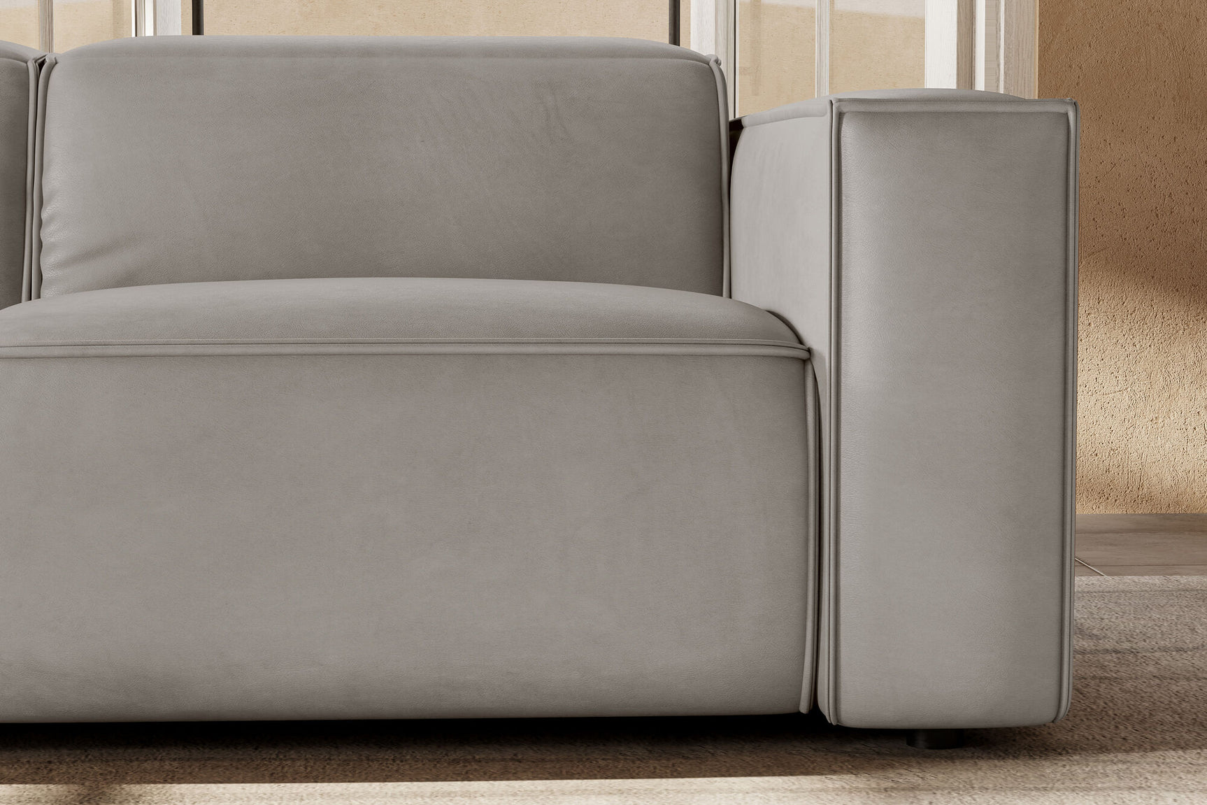 Emery Leather Recliner Sofa