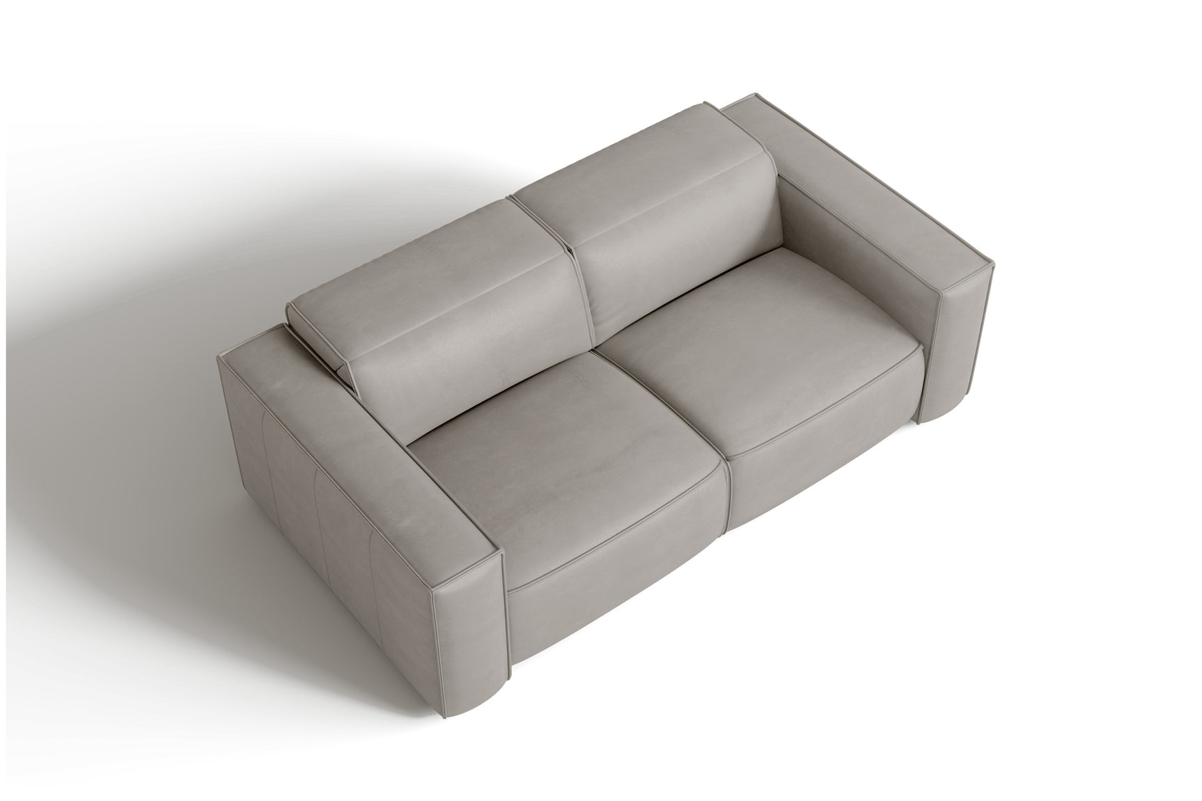 Emery Leather Recliner Sofa