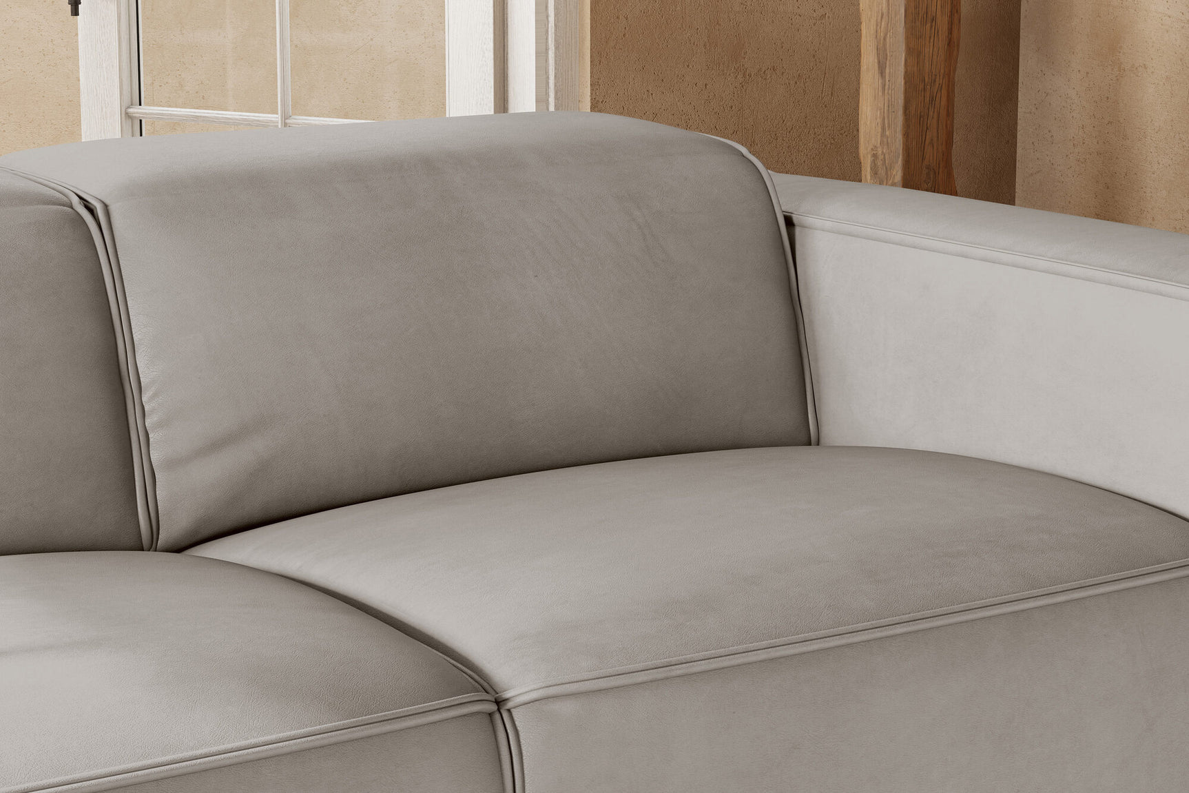 Emery Leather Recliner Sofa