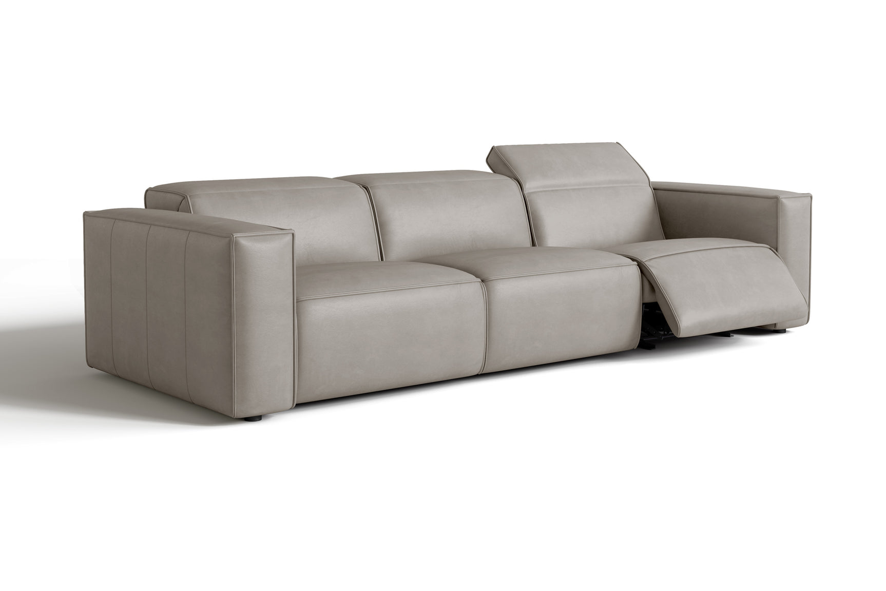 Emery Leather Recliner Sofa