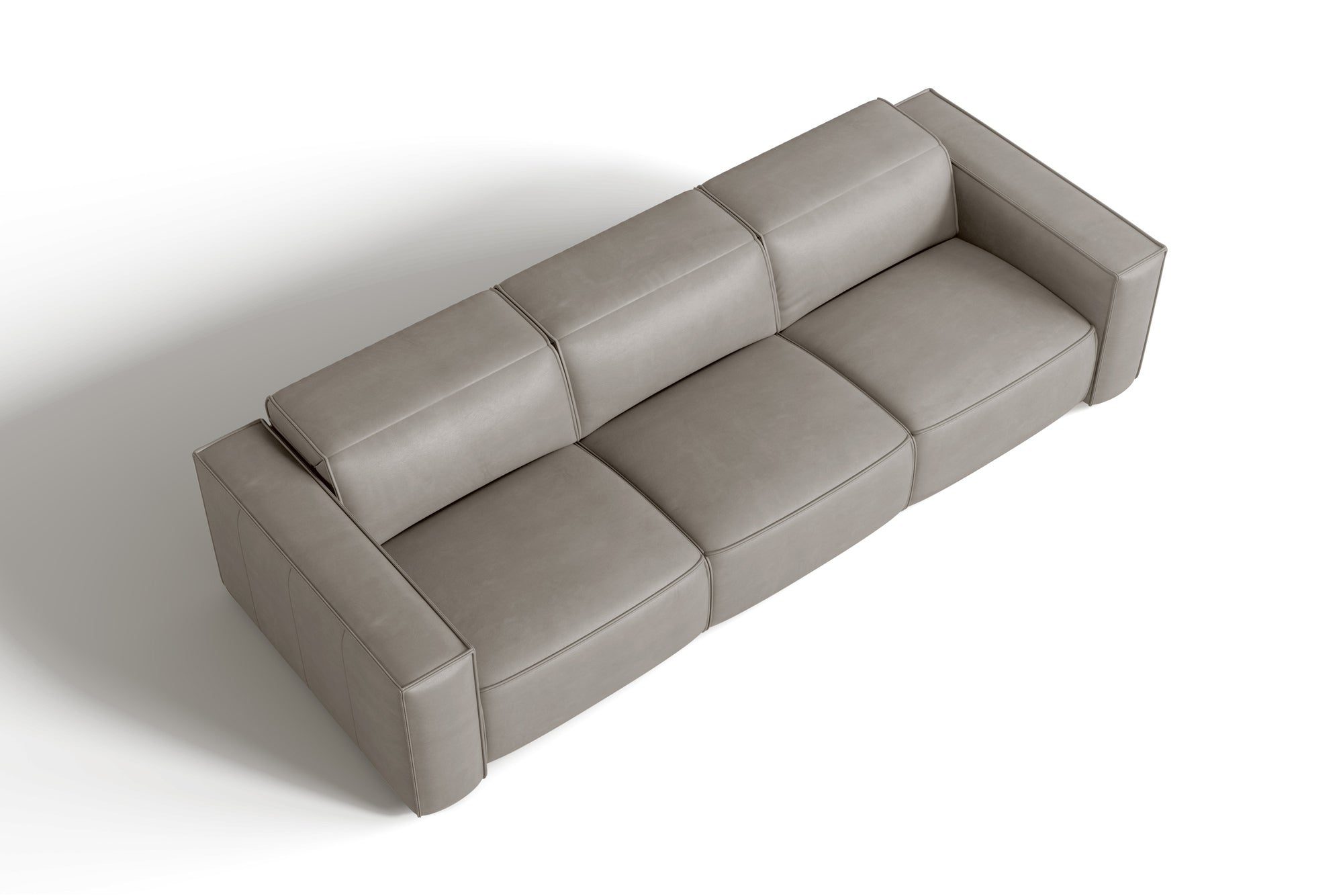 Emery Leather Recliner Sofa