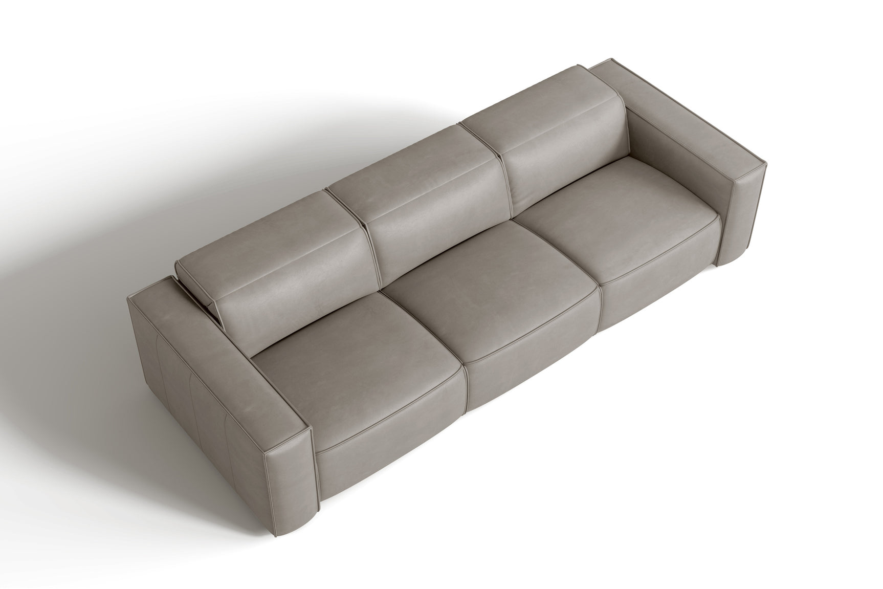 Emery Leather Recliner Sofa