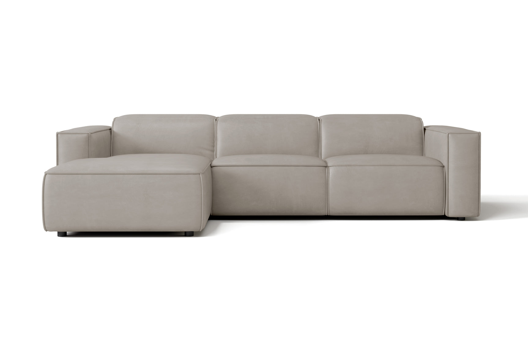 Emery Leather Recliner Sectional Sofa