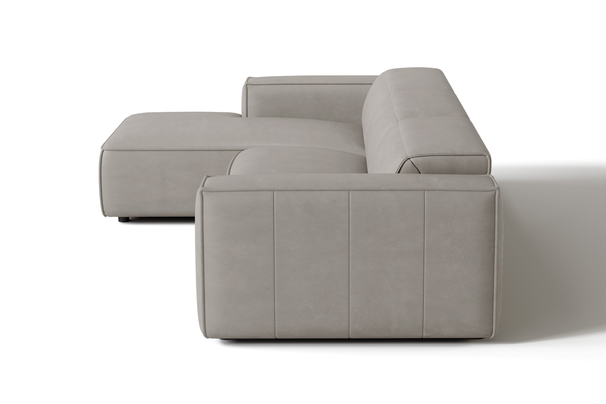 Emery Leather Recliner Sectional Sofa