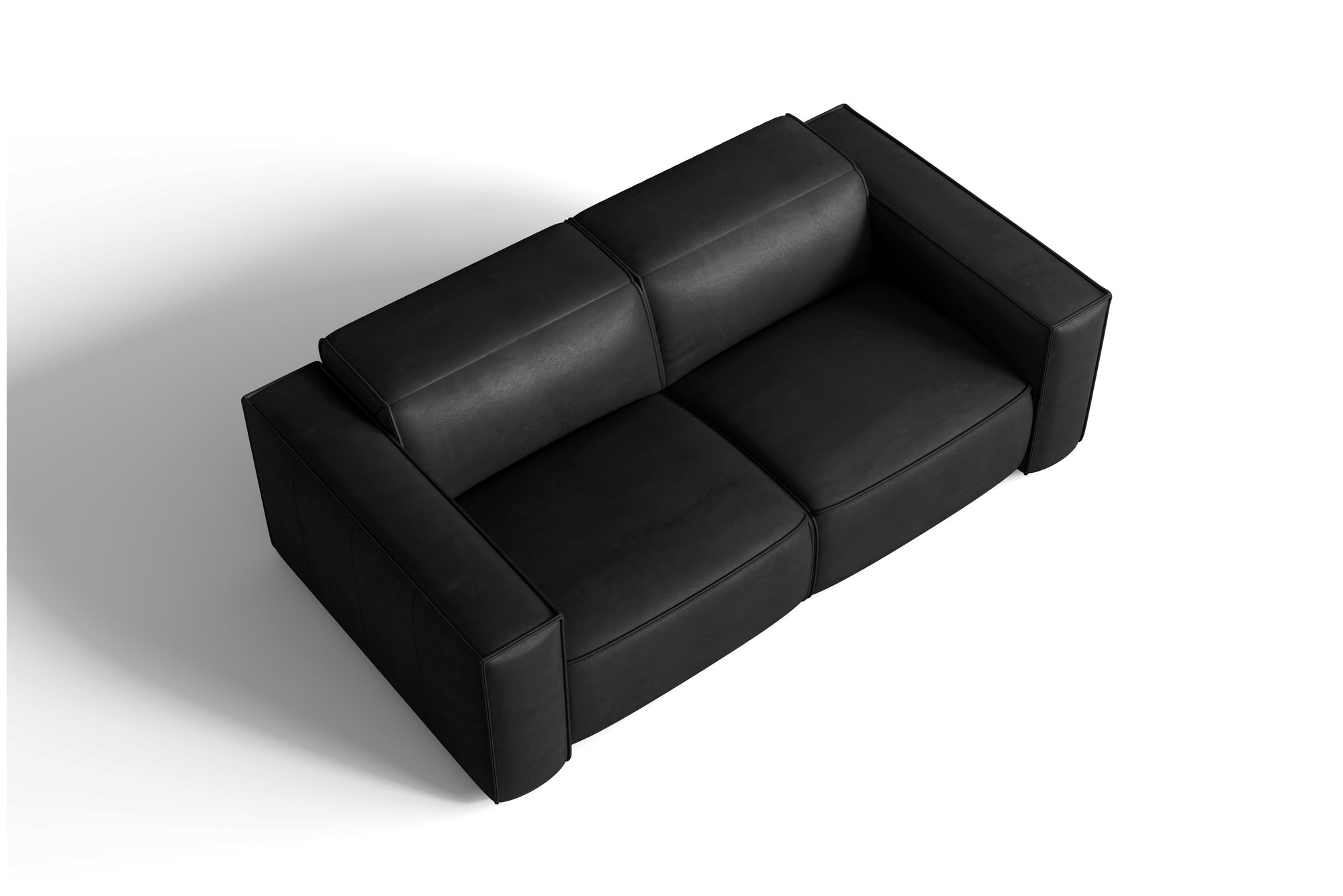 Emery Leather Recliner Sofa