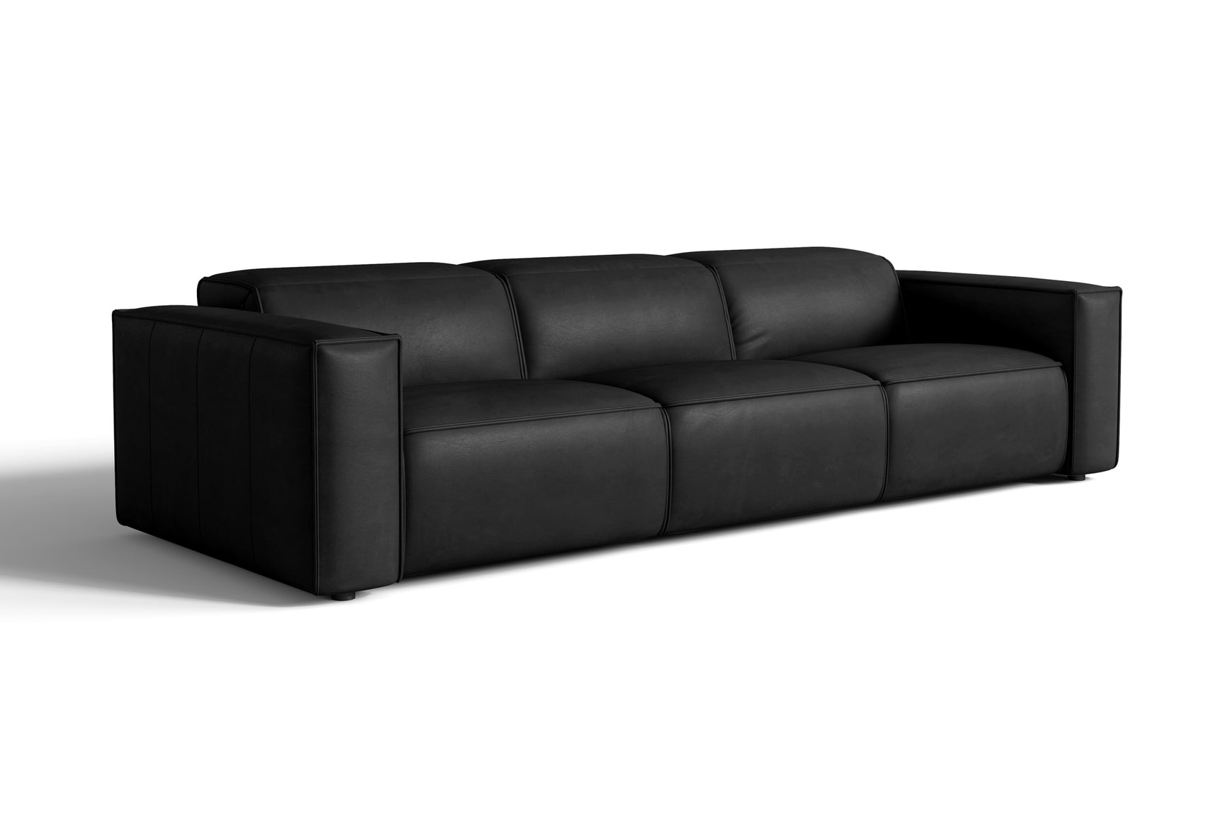 Emery Leather Recliner Sofa