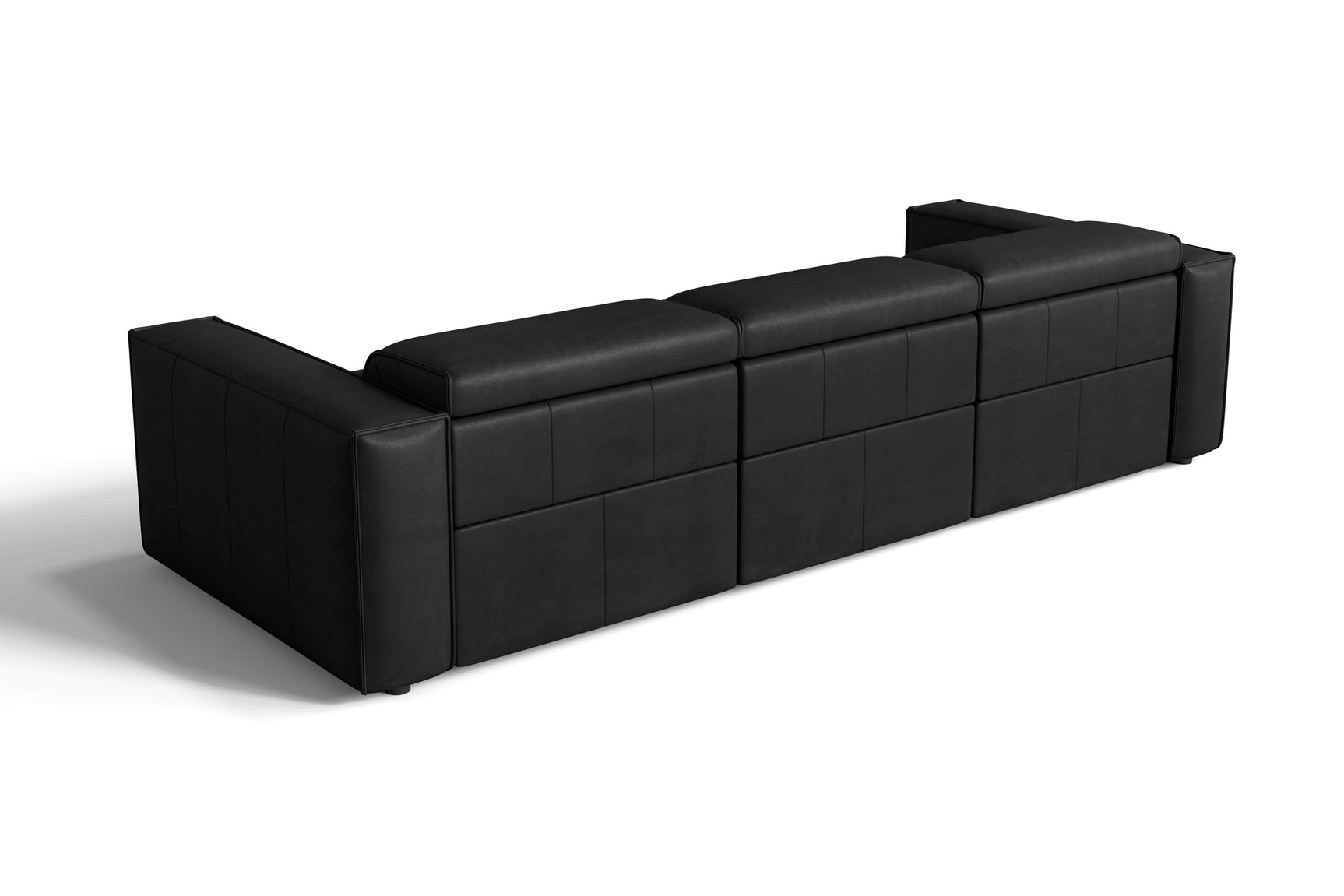 Emery Leather Recliner Sofa