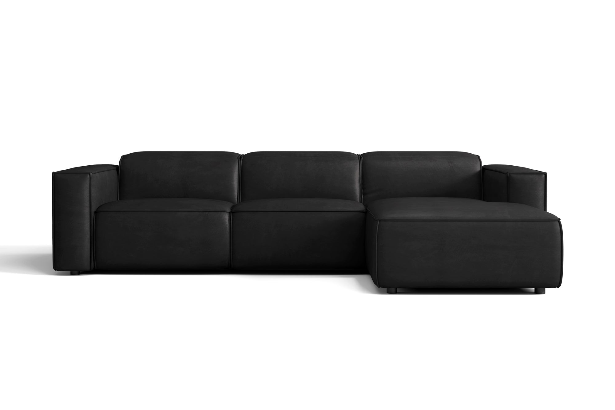 Emery Leather Recliner Sectional Sofa