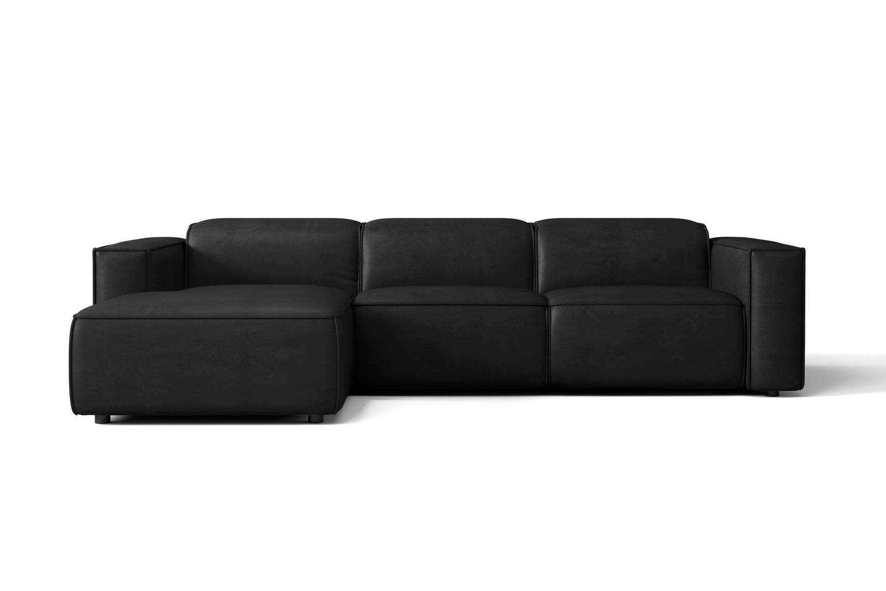 Emery Leather Recliner Sectional Sofa