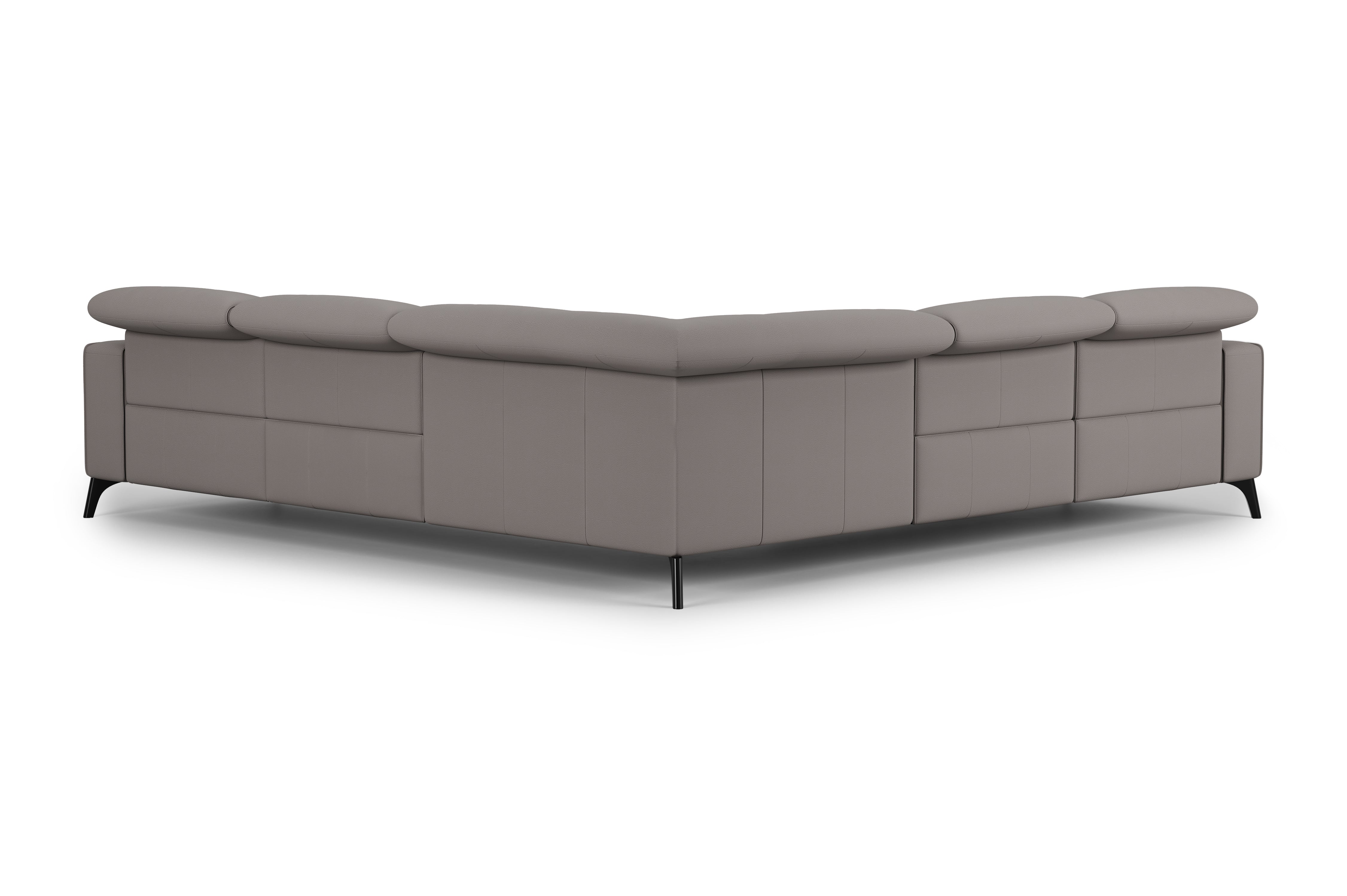 Esther Leather Corner Recliner Sectional Sofa