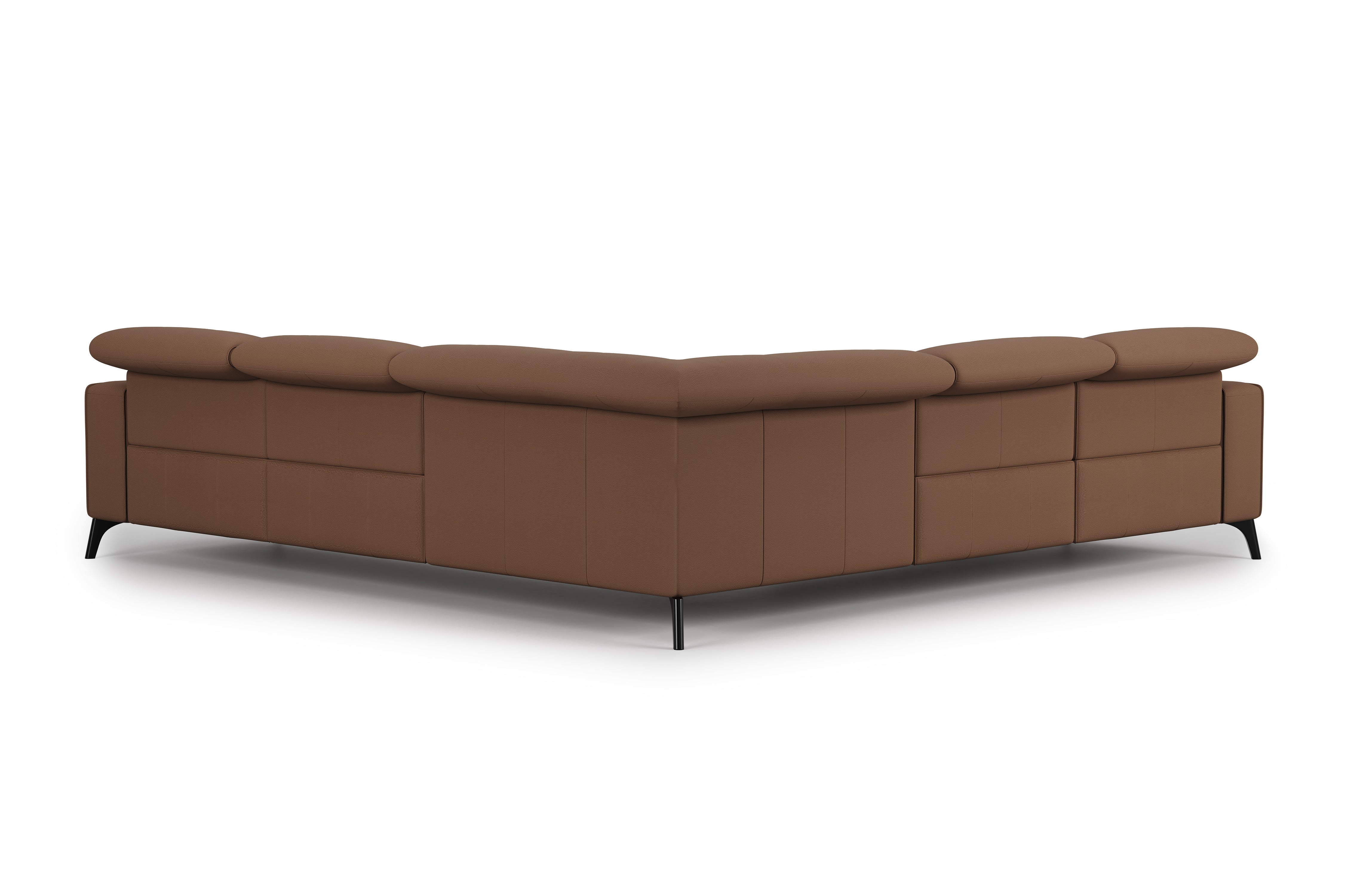 Esther Leather Corner Recliner Sectional Sofa