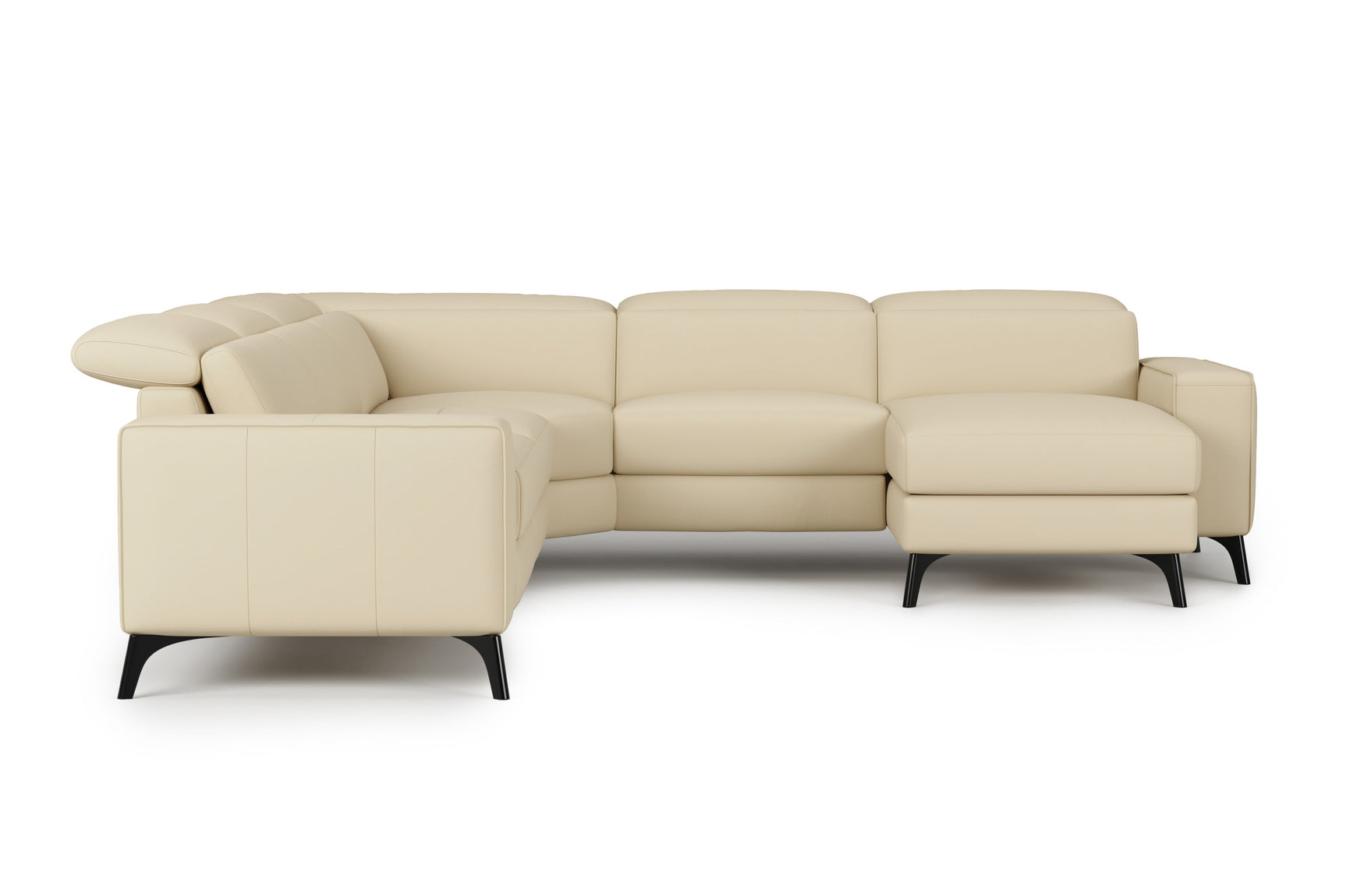 Esther Leather Corner Recliner Sectional Sofa