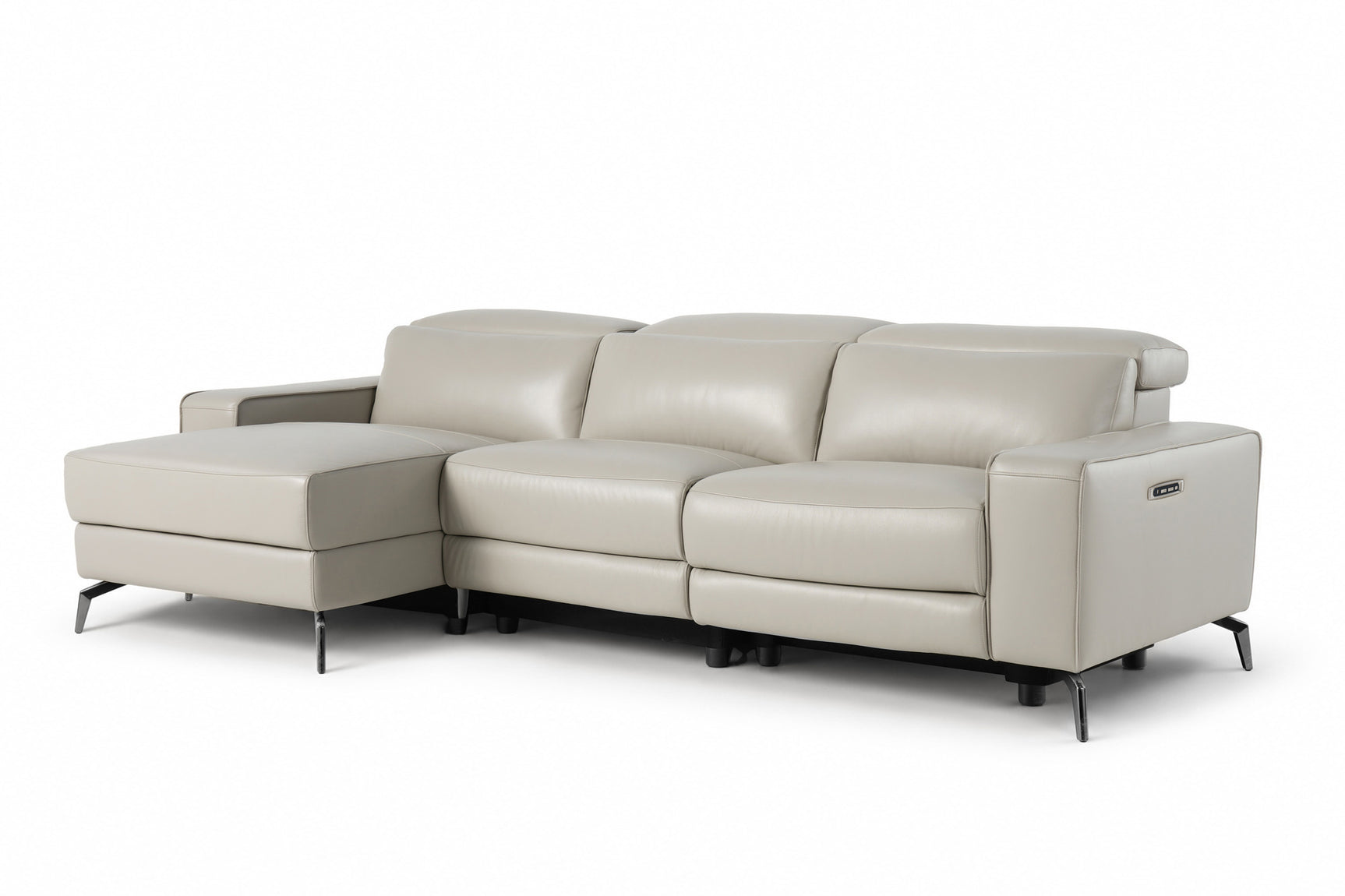 Esther Leather Recliner Sectional Sofa