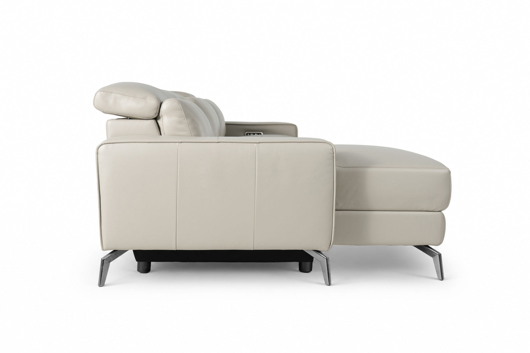 Esther Leather Recliner Sectional Sofa