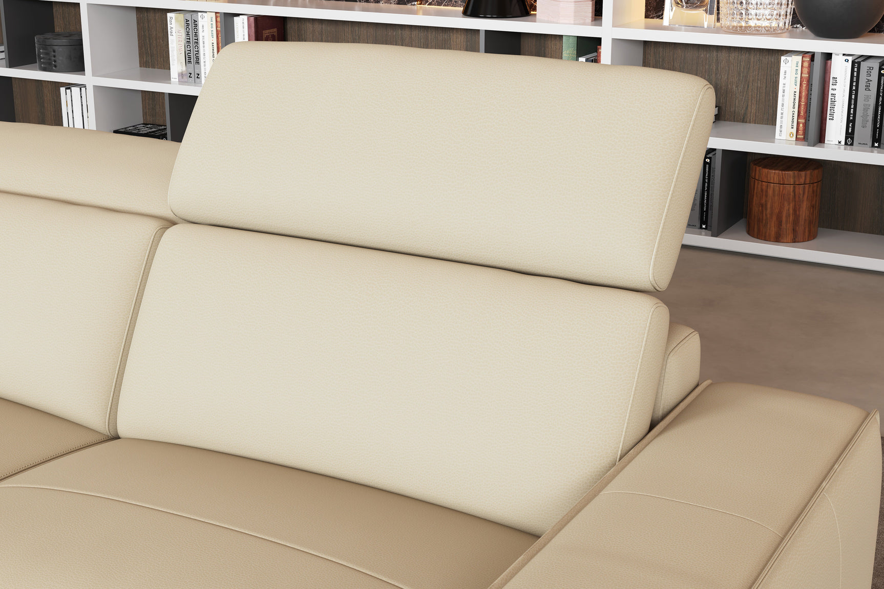 Esther Leather Dual Recliner Sofa