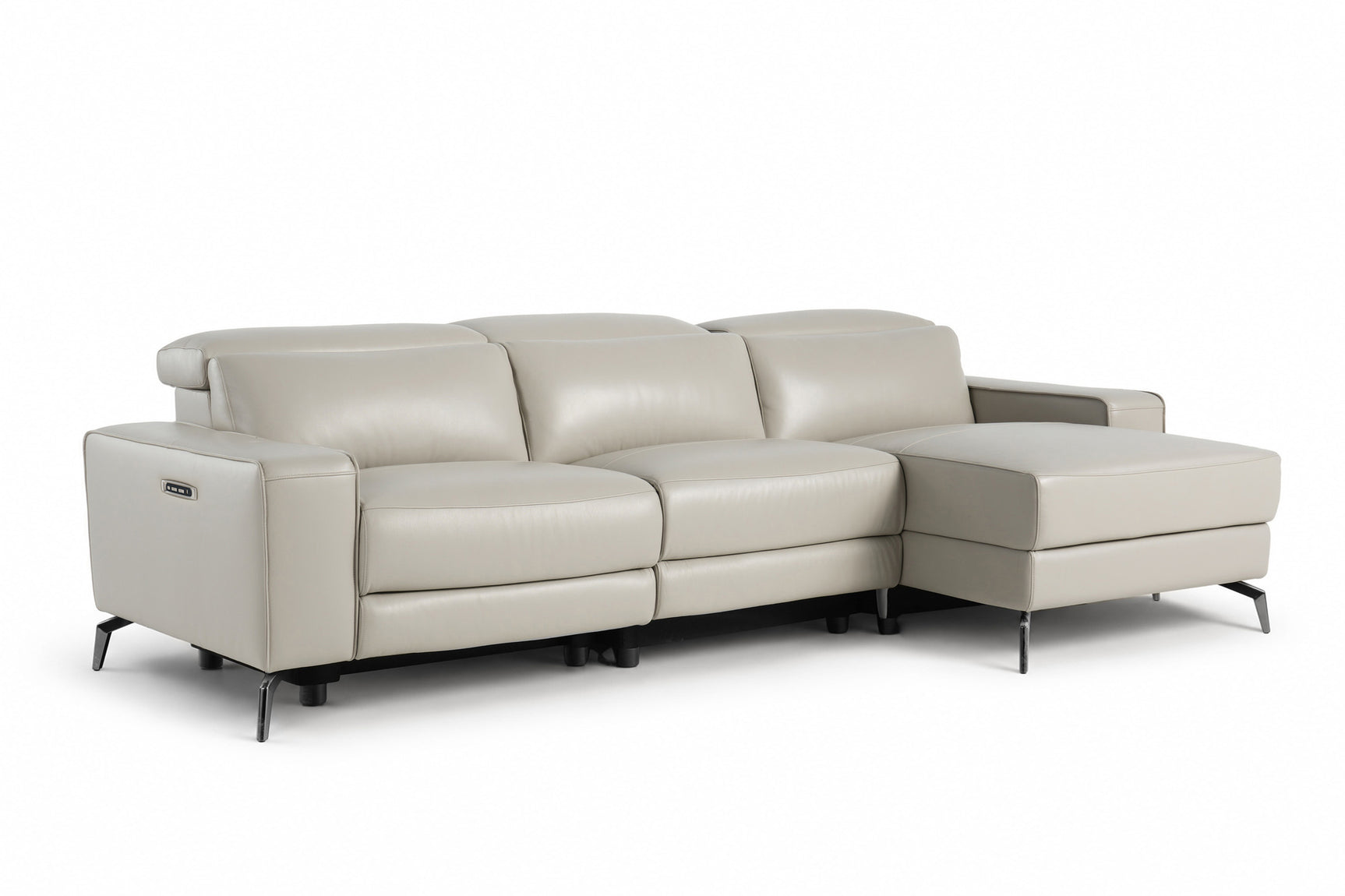 Esther Leather Recliner Sectional Sofa