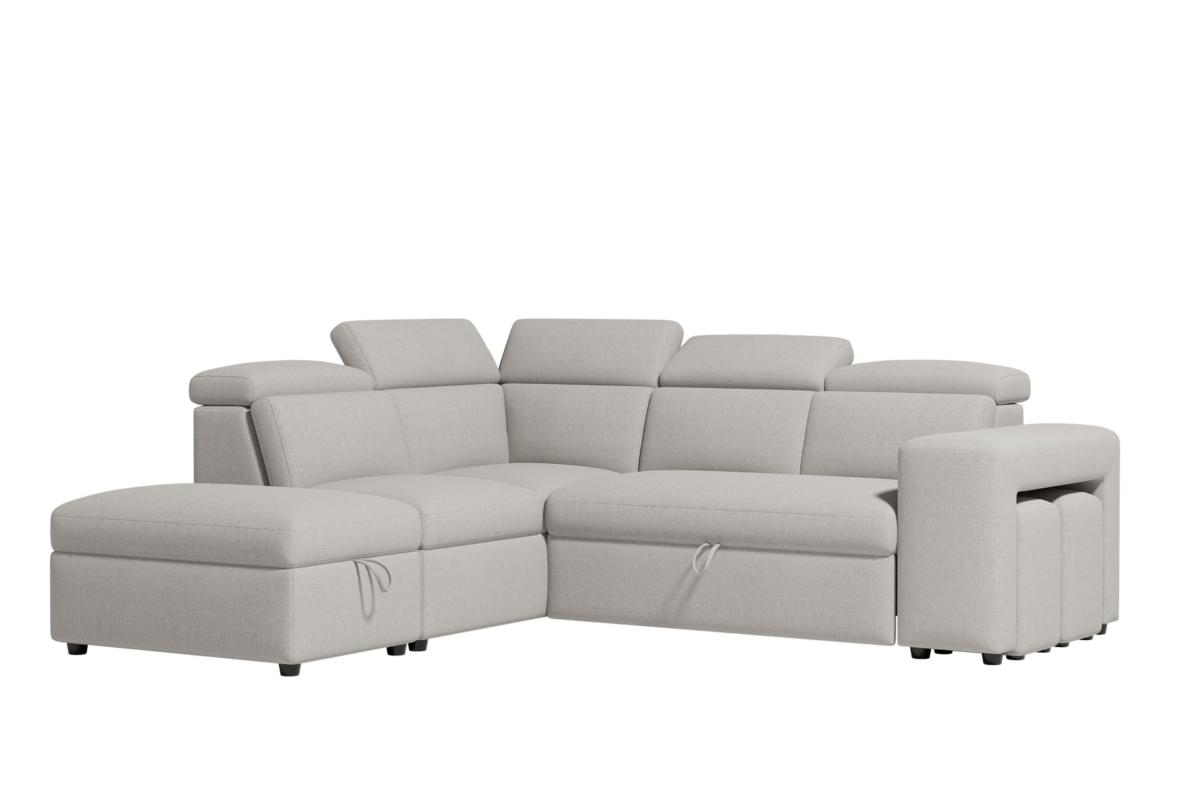 Finn Fabric Sectional Sofa Bed