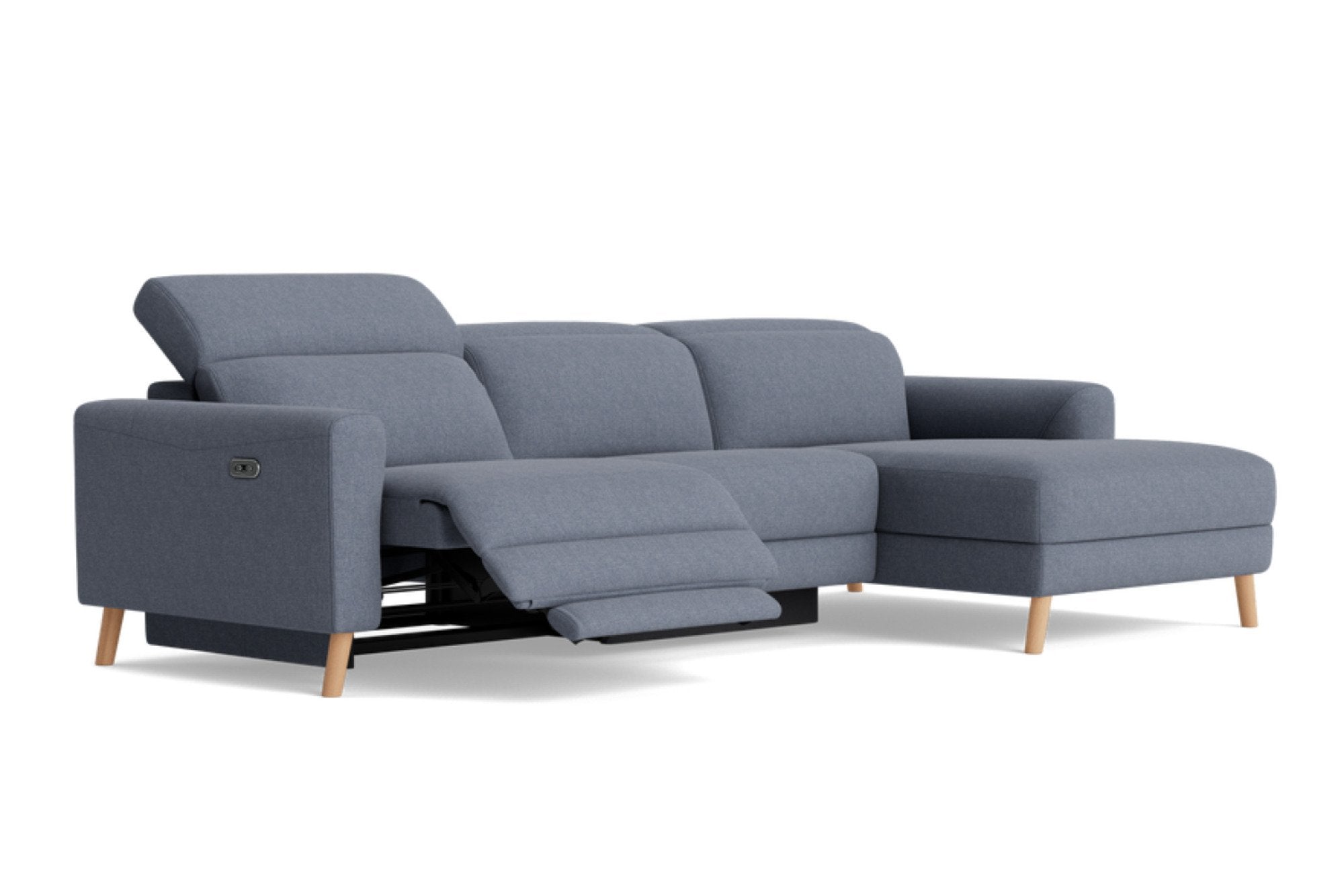 Freya Fabric Recliner Sectional Sofa