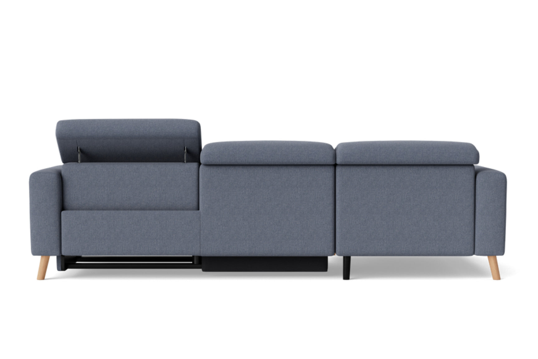 Freya Fabric Recliner Sectional Sofa