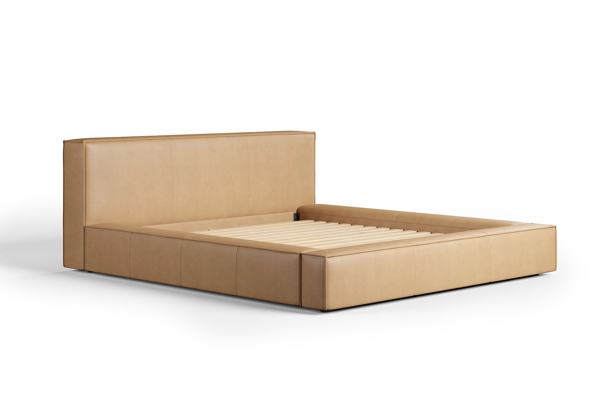 Gemma Leather Upholstered Bed Frame