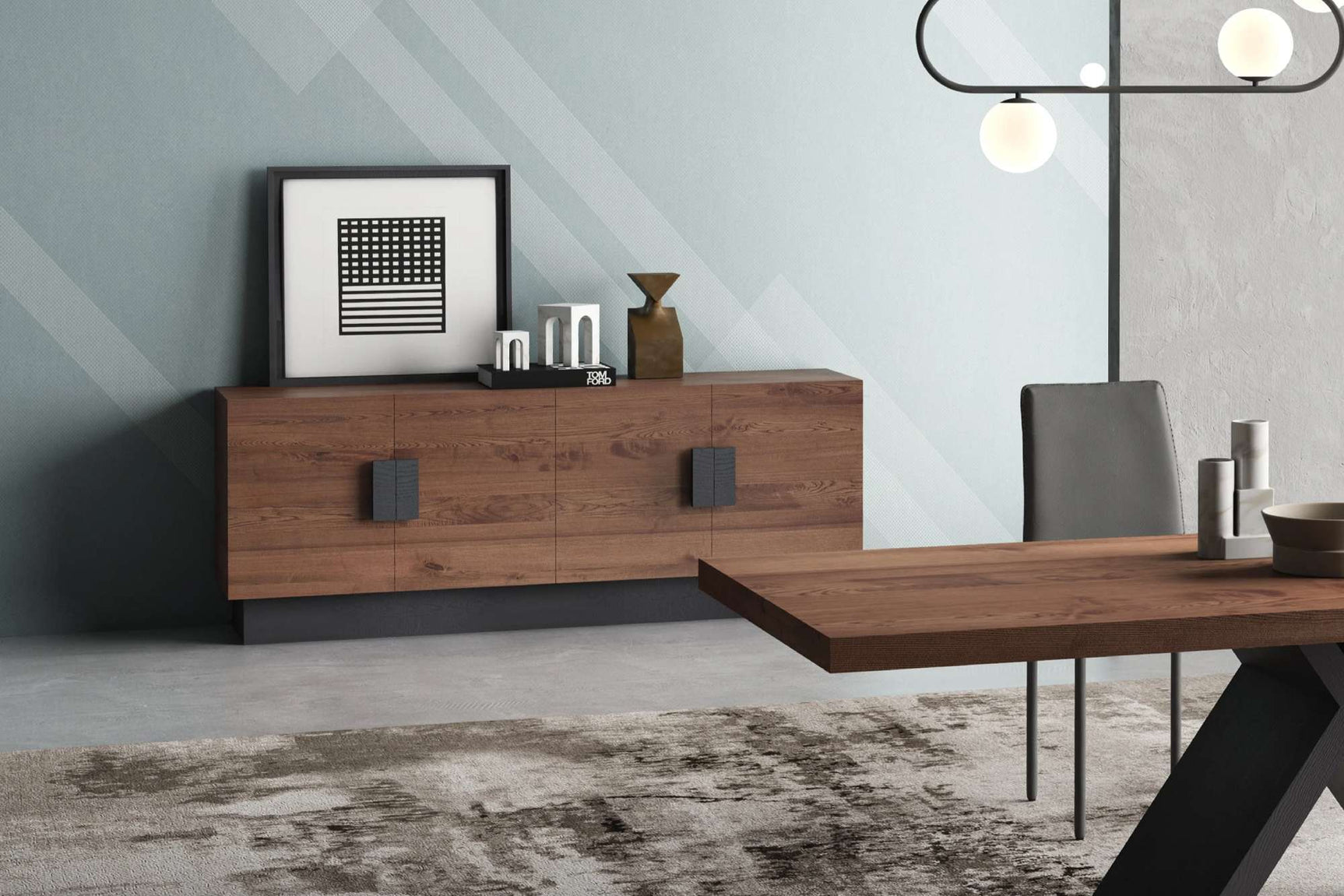 Maelle Ash Wood Sideboard