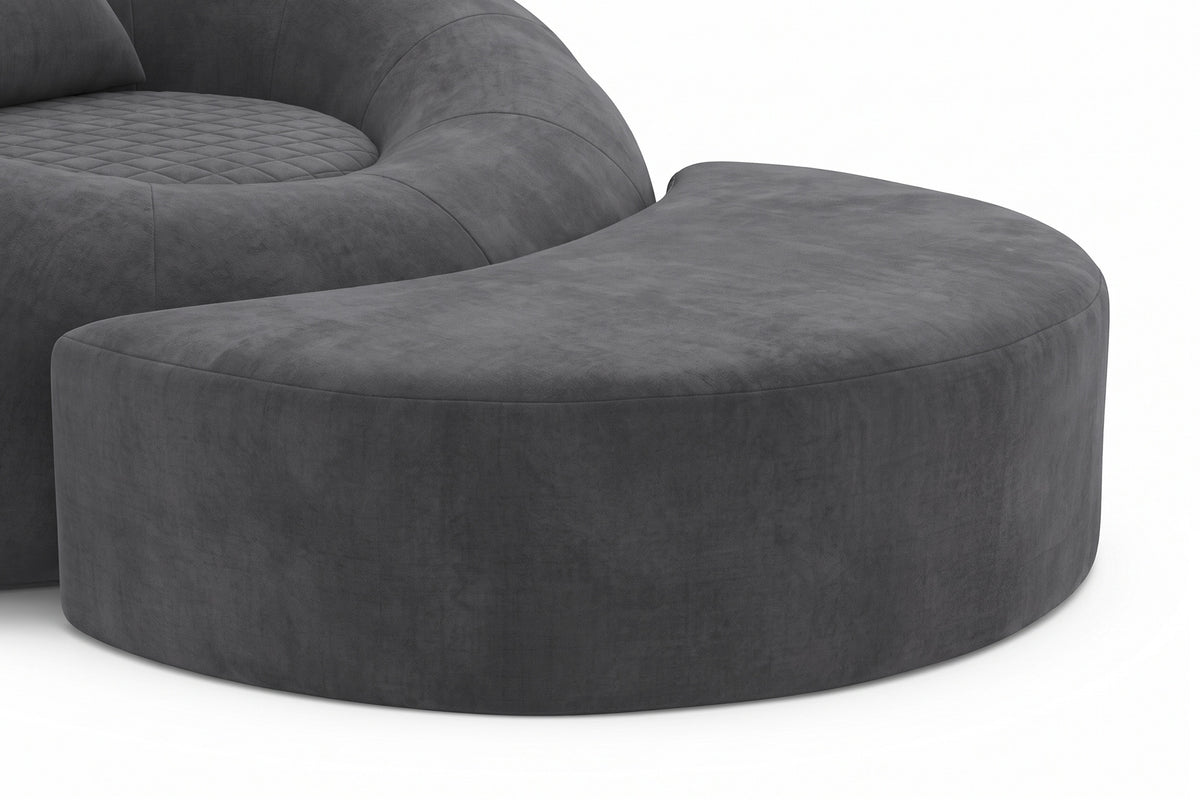Grace Fabric Cuddle Seat with Footrest
