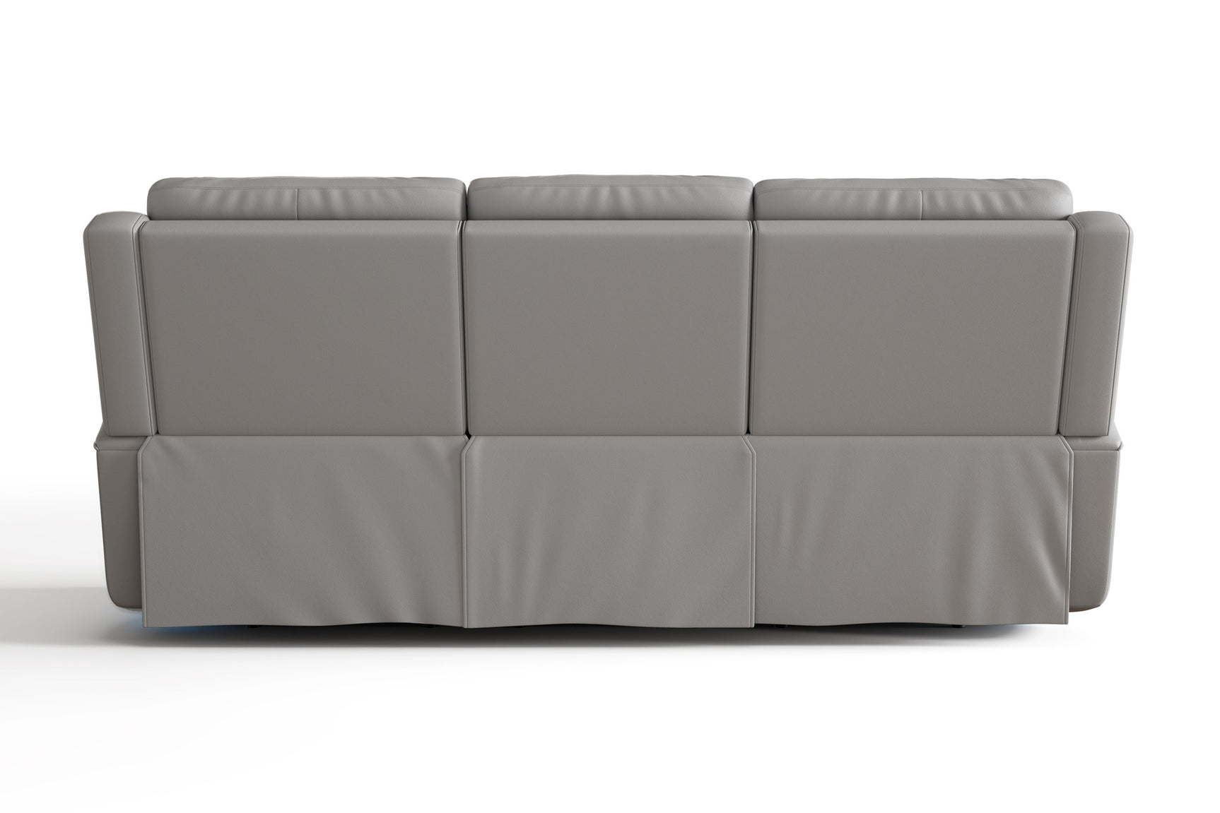 Harbour Immersive Audio Leather Dual Recliner Sofa with Console