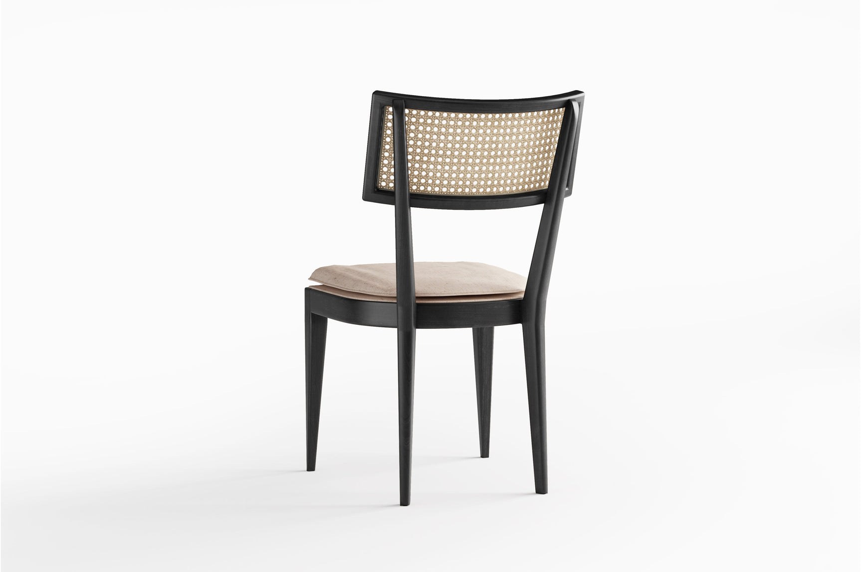Harper Woven Cane Dining Chair (Set of 2)