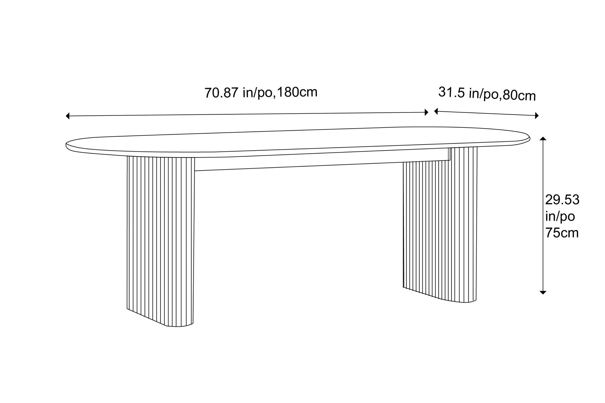 Ignatius Wood Dining Table