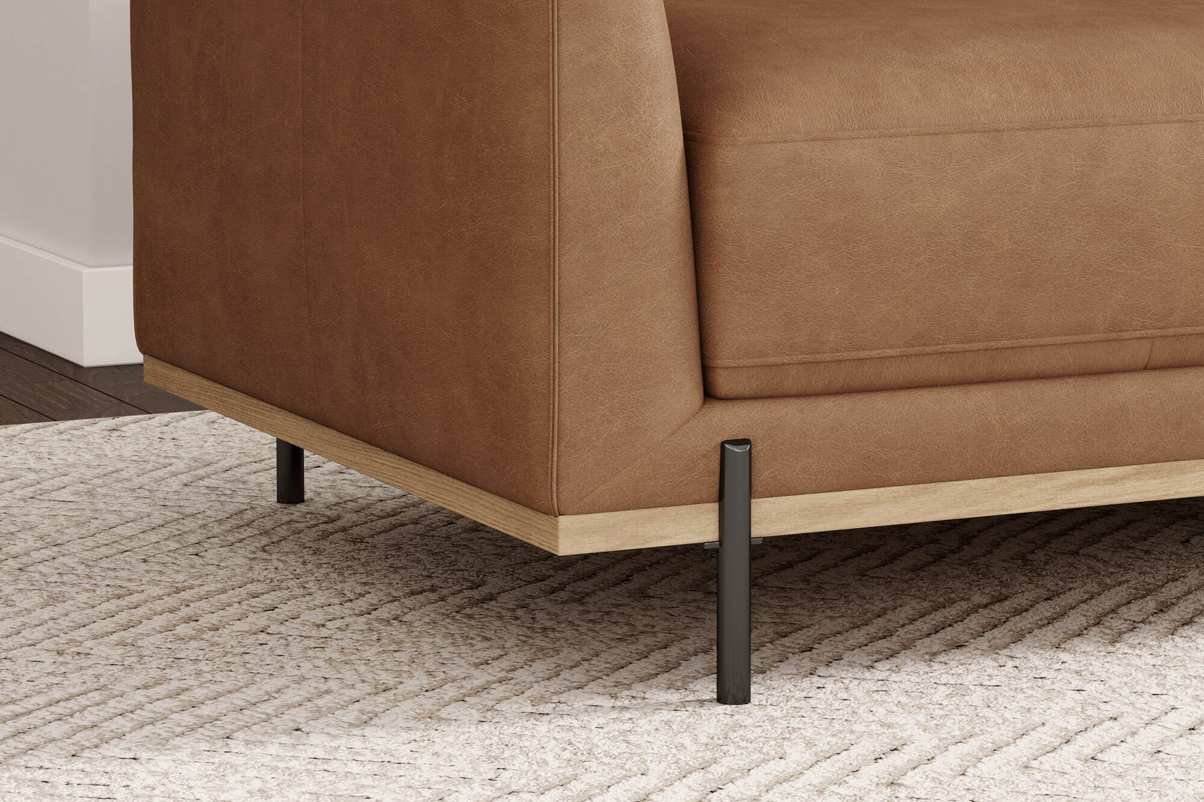 Imogen Leather Accent Chair