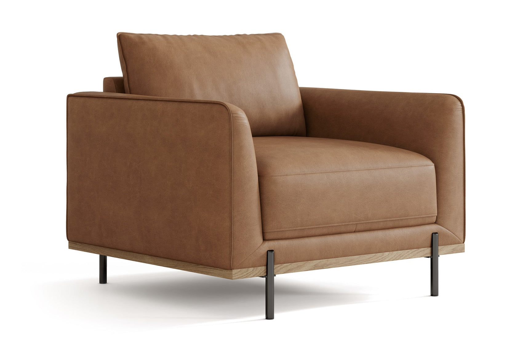 Imogen Leather Accent Chair