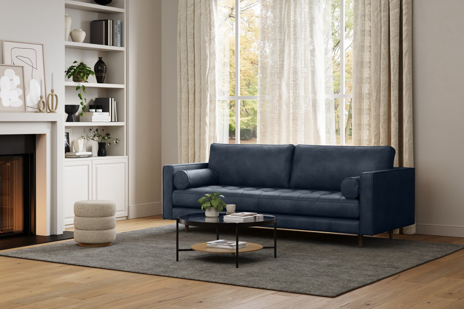 Isabella Leather Sofa