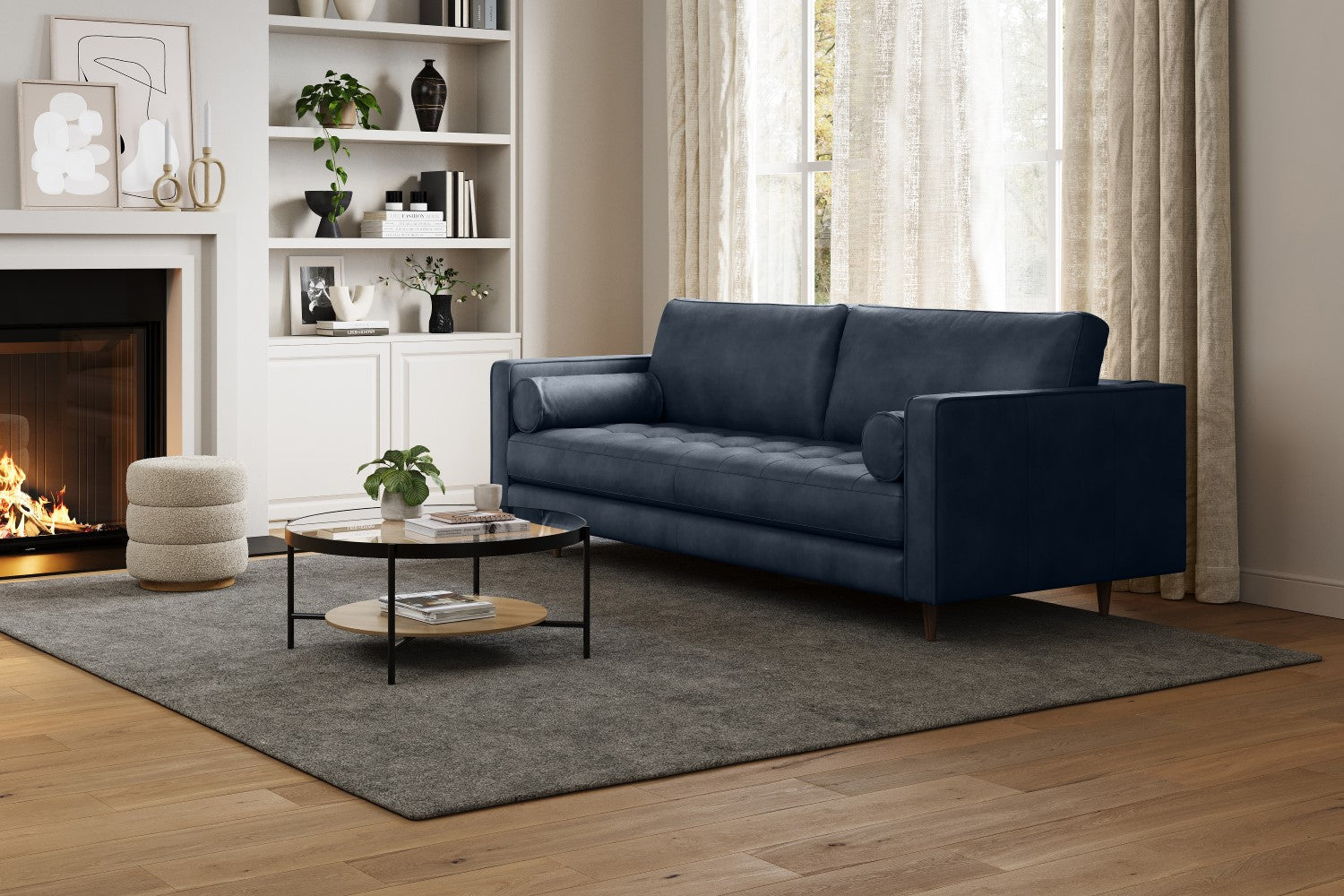 Isabella Leather Sofa