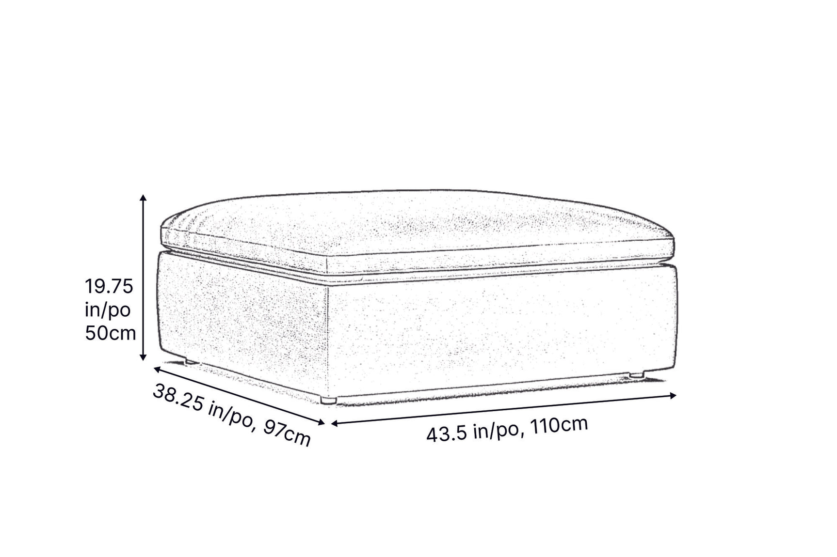 Isola Leather Theater Lounge Modular Sofa