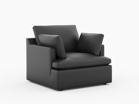 Isola Leather Theater Lounge Modular Sofa