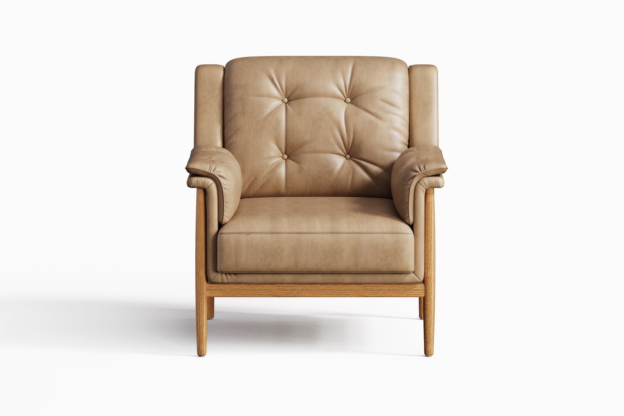 Jasmine Leather Accent Chair