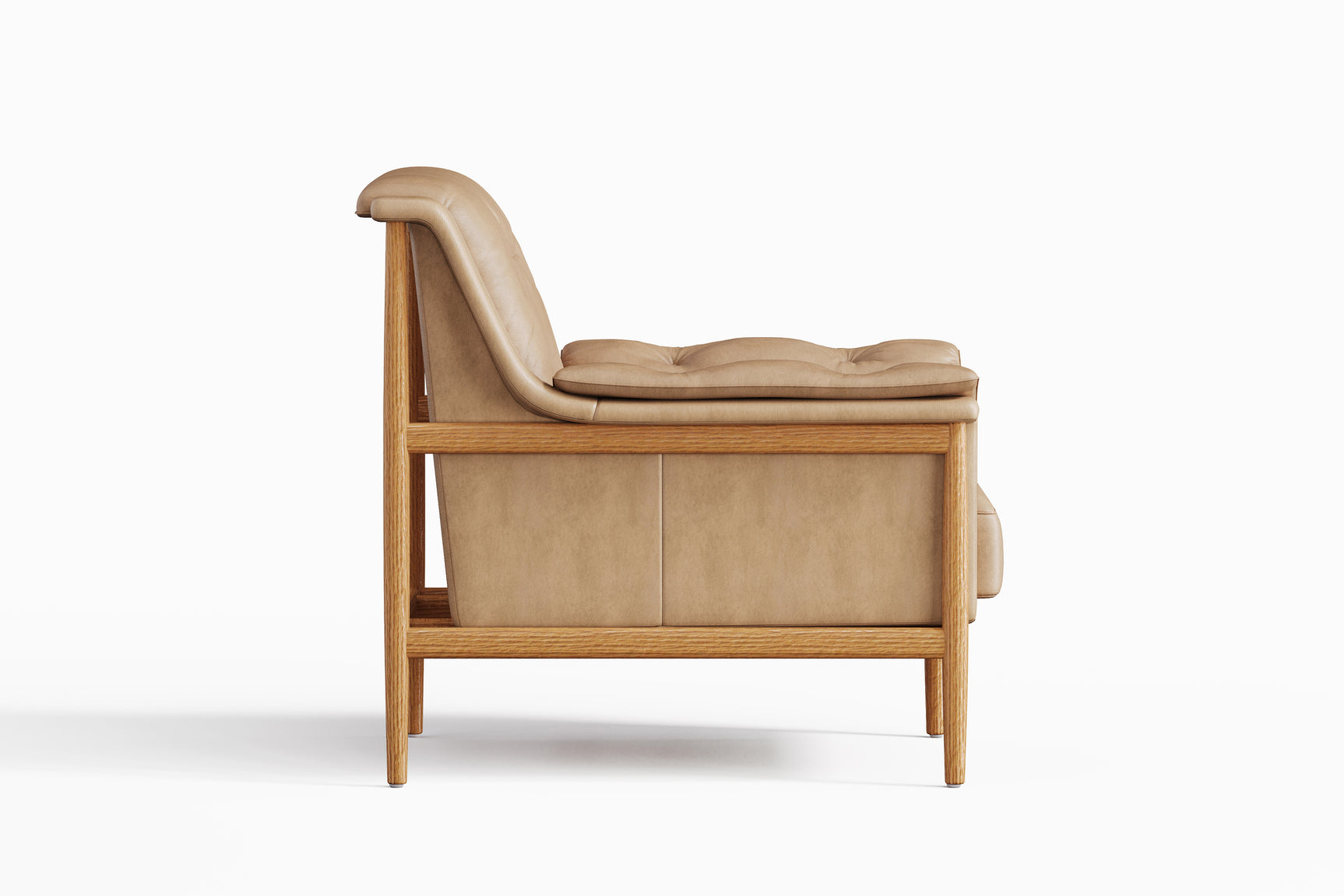 Jasmine Leather Accent Chair