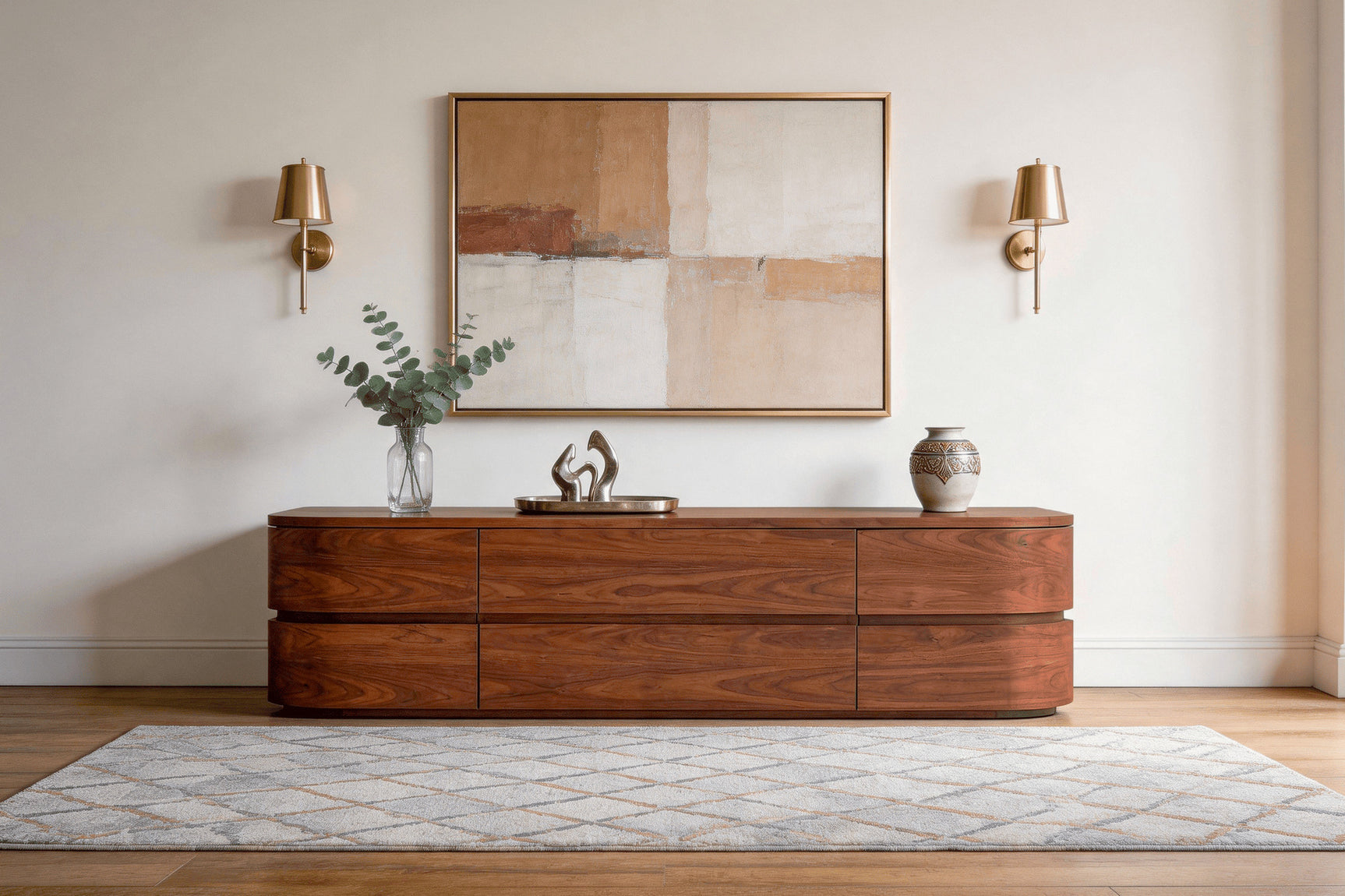 Kassidy Wood Storage Media Console