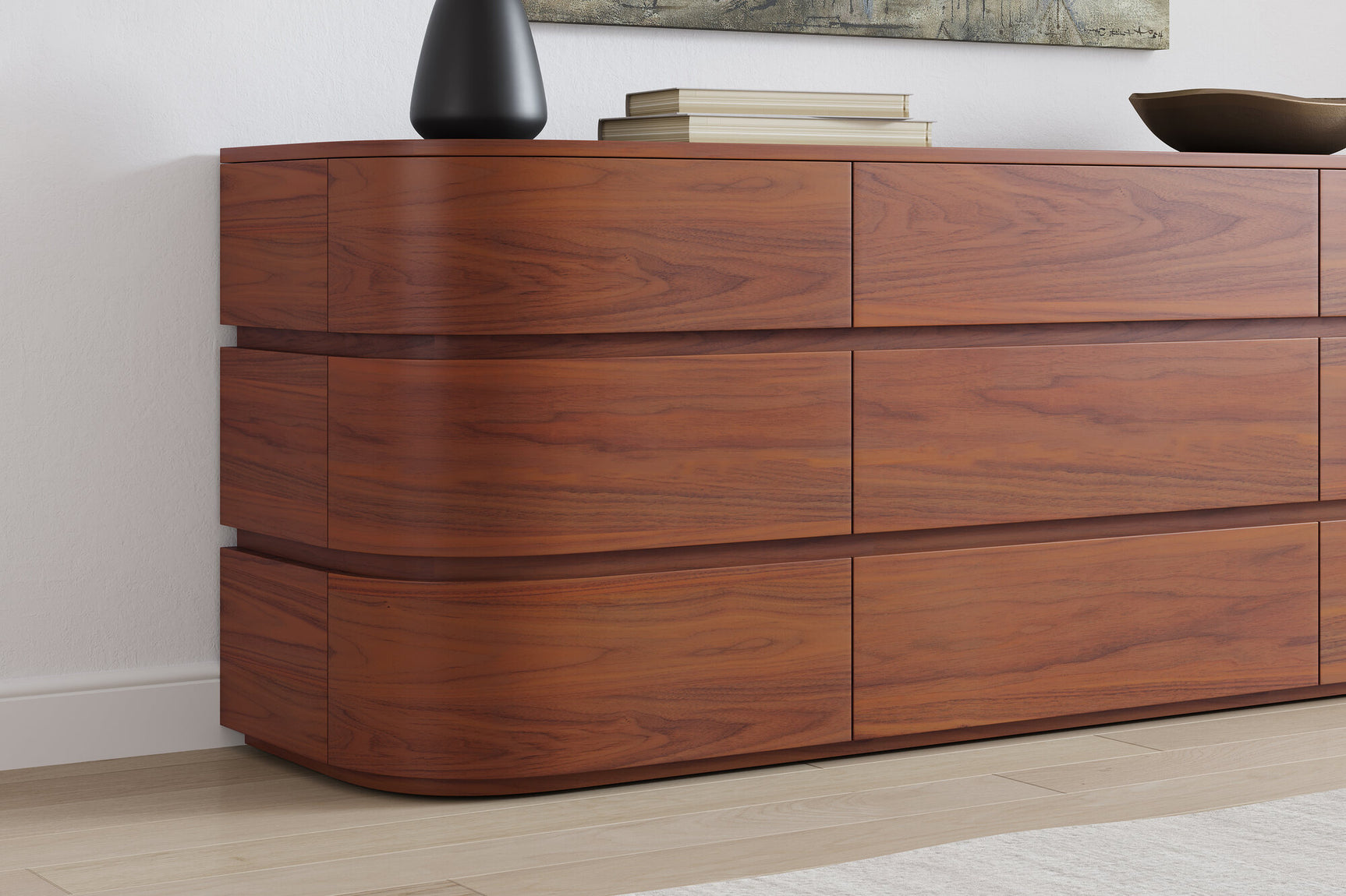 Kassidy Wood 9-Drawer Dresser