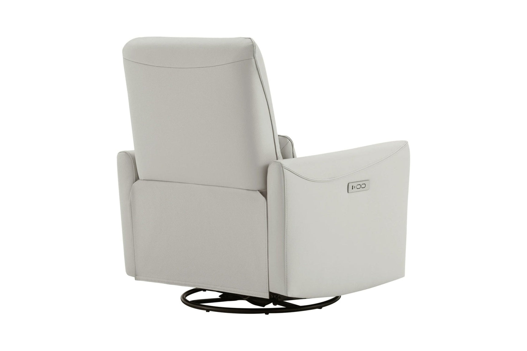 Kirstin Leather Swivel Recliner Chair