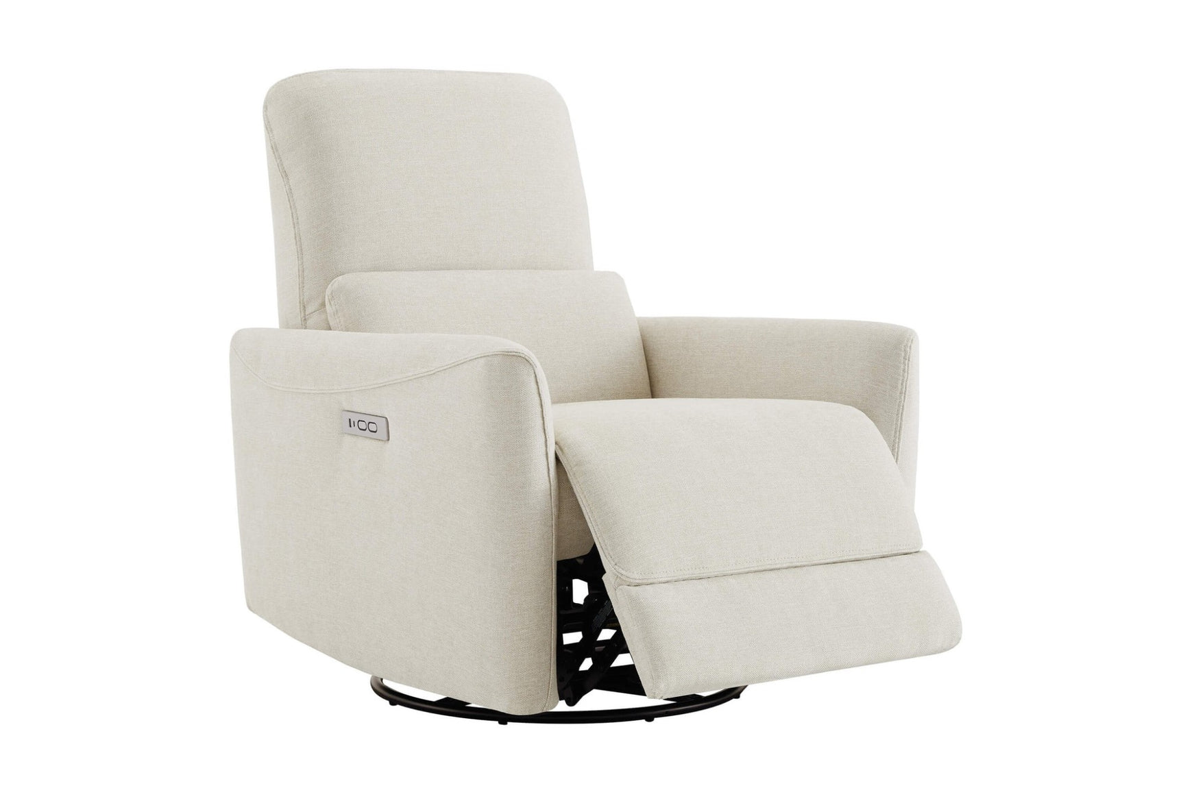 Kirstin Performance Fabric Swivel Recliner Chair