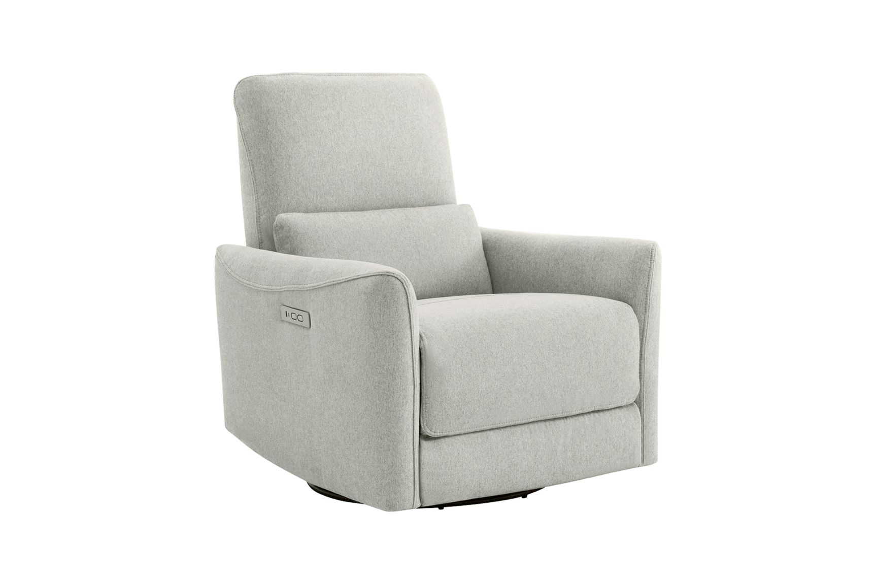 Kirstin Performance Fabric Swivel Recliner Chair